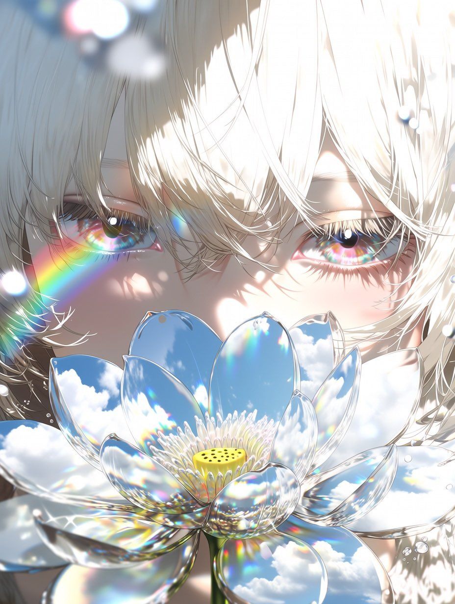 壁纸分享 充满生命力动漫壁纸 二次元炫彩高清图片 眼睛,第5张