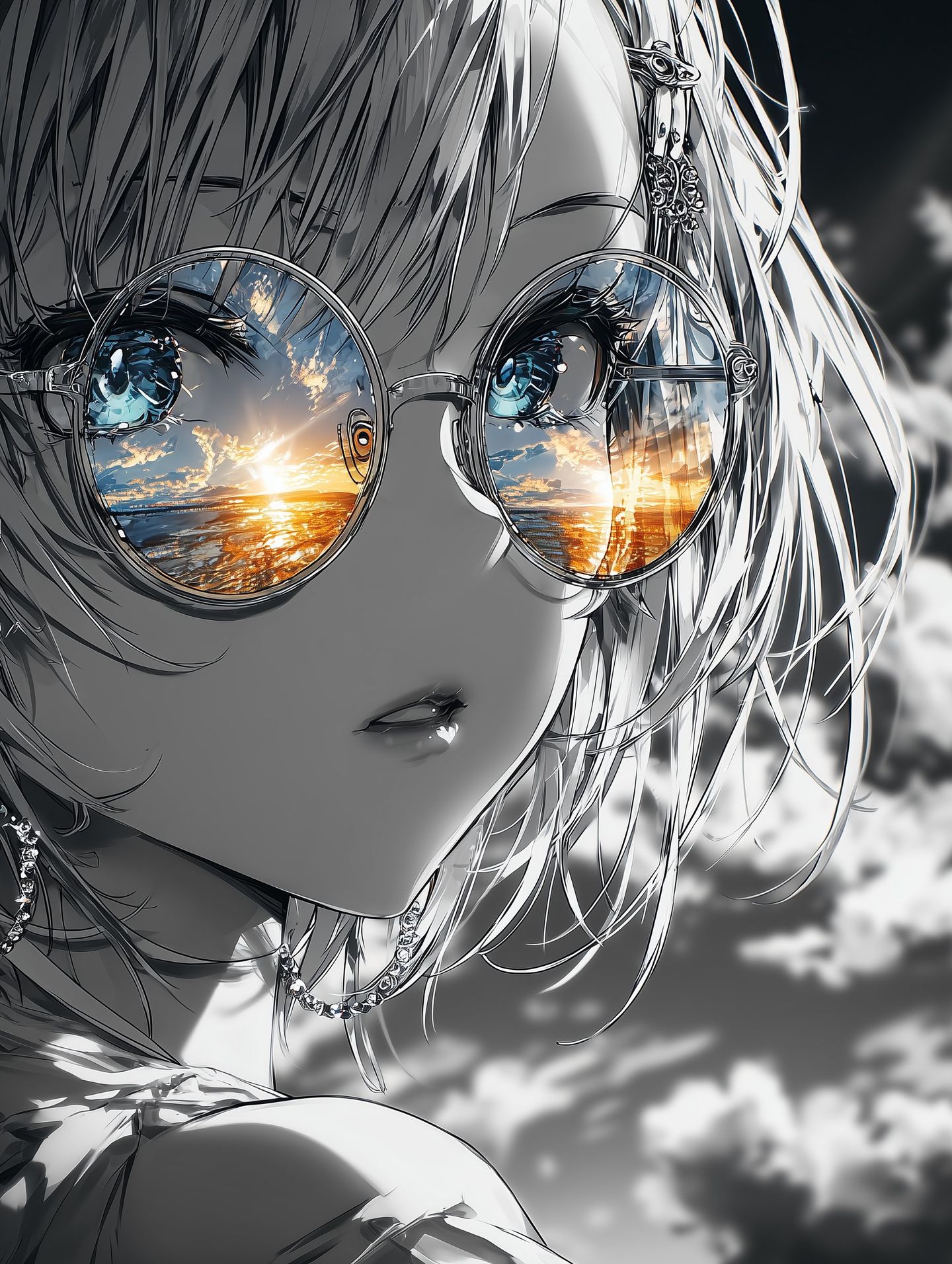 壁纸推荐 唯美充满生命力 二次元炫彩高清图片 眼睛,第6张