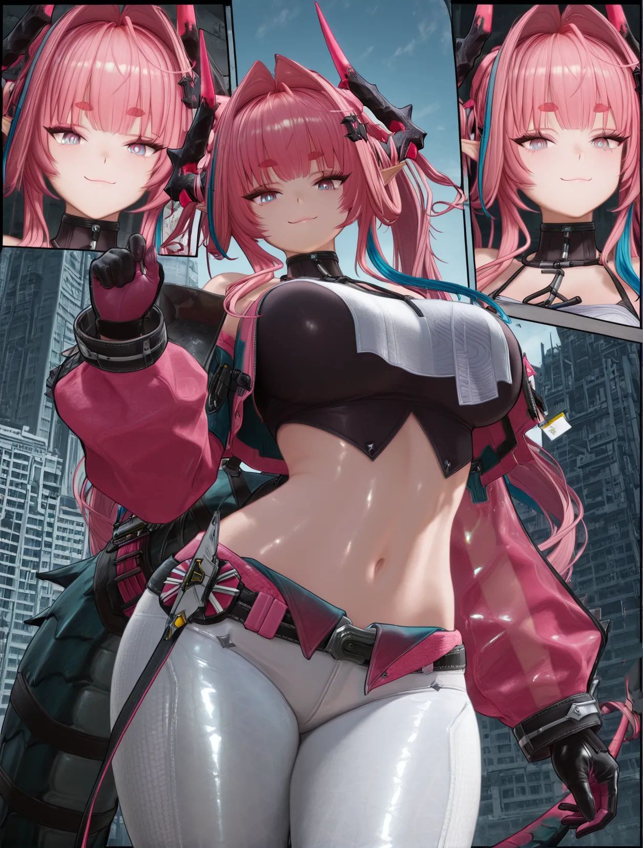 明日方舟终末地 伊冯壁纸 二次元游戏美图 性感福利,第2张