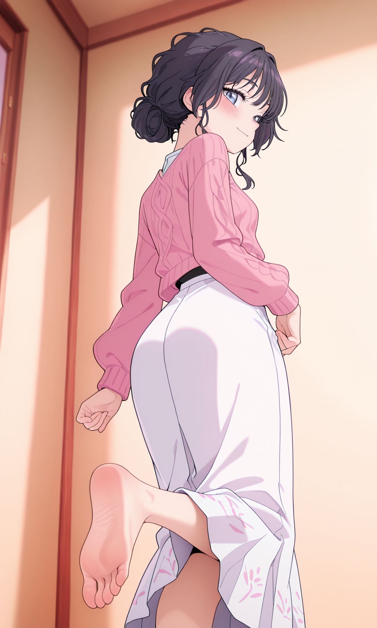 熏香花朵凛然绽放 同人 和栗熏子 二次元动漫日漫女孩 粉色,第2张