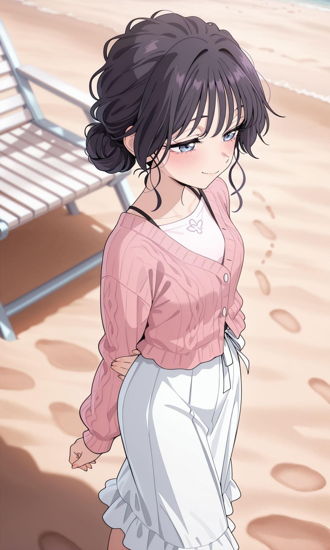 熏香花朵凛然绽放 同人 和栗熏子 二次元动漫日漫女孩 粉色,第5张