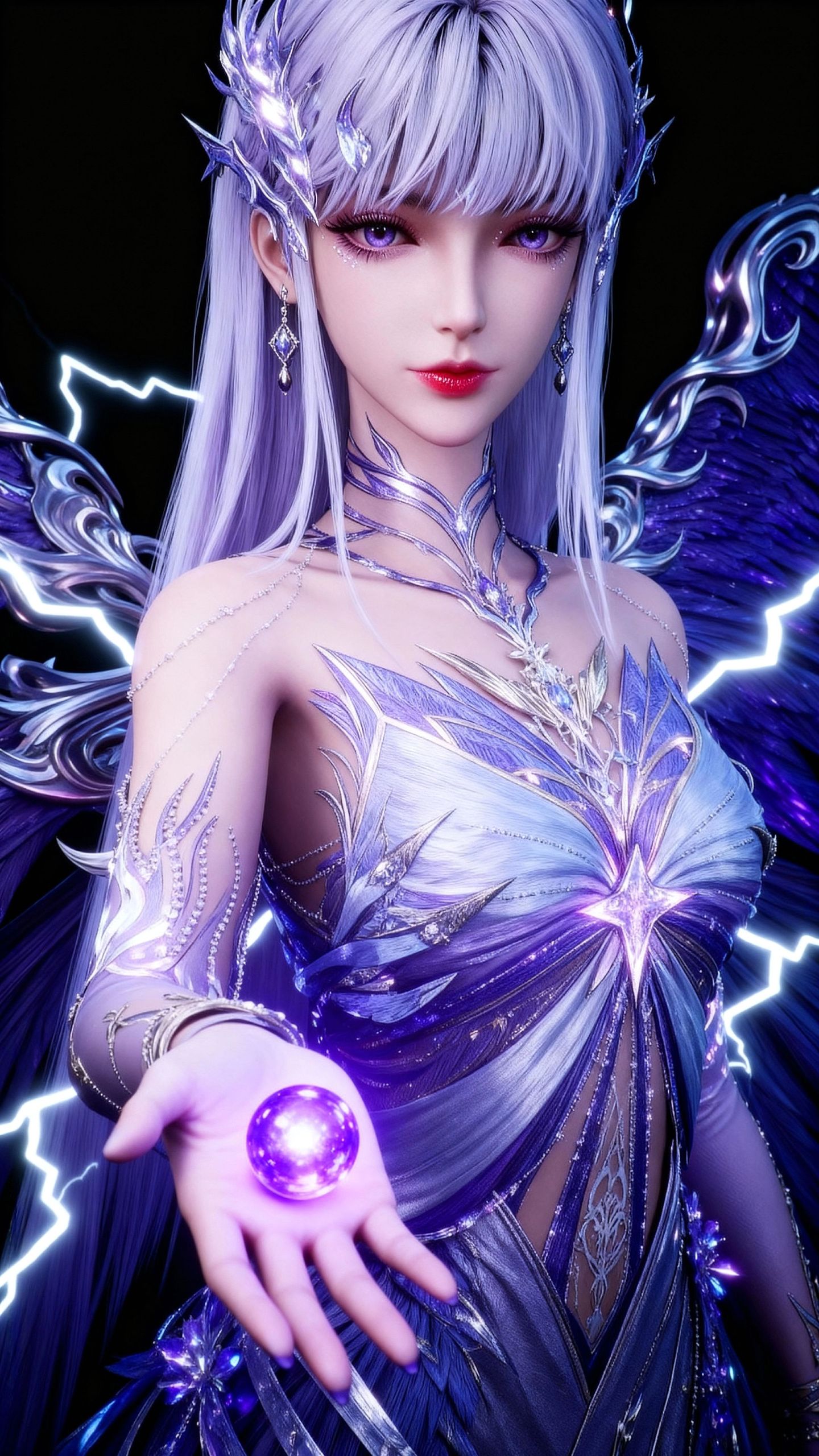 圣采儿4k手机壁纸超高清版 动漫国漫美女 神印王座,第2张