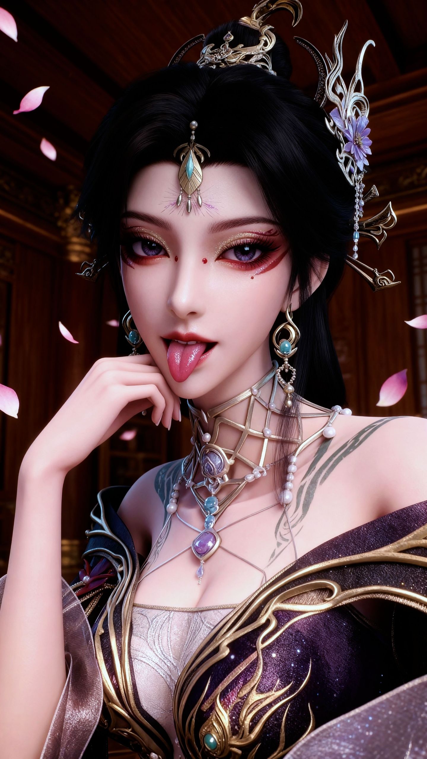 古佩儿 动漫动画百炼成神 国漫女神美女 超高清手机背景壁纸图片,第3张