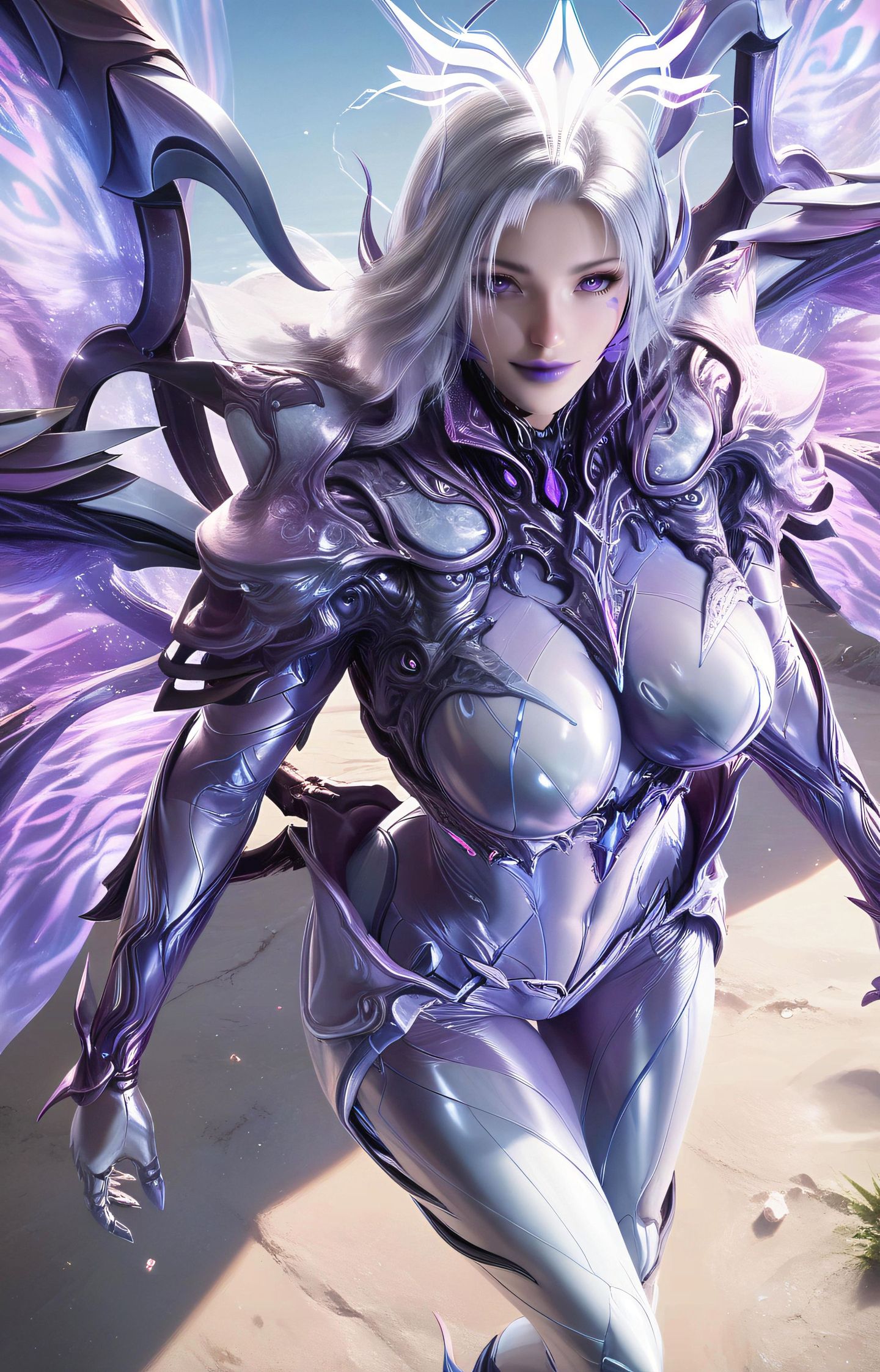 我的虫群，更是宇宙的葬歌 吞噬星空动画 南惩 动漫国漫美女壁纸 虫族女王,第1张