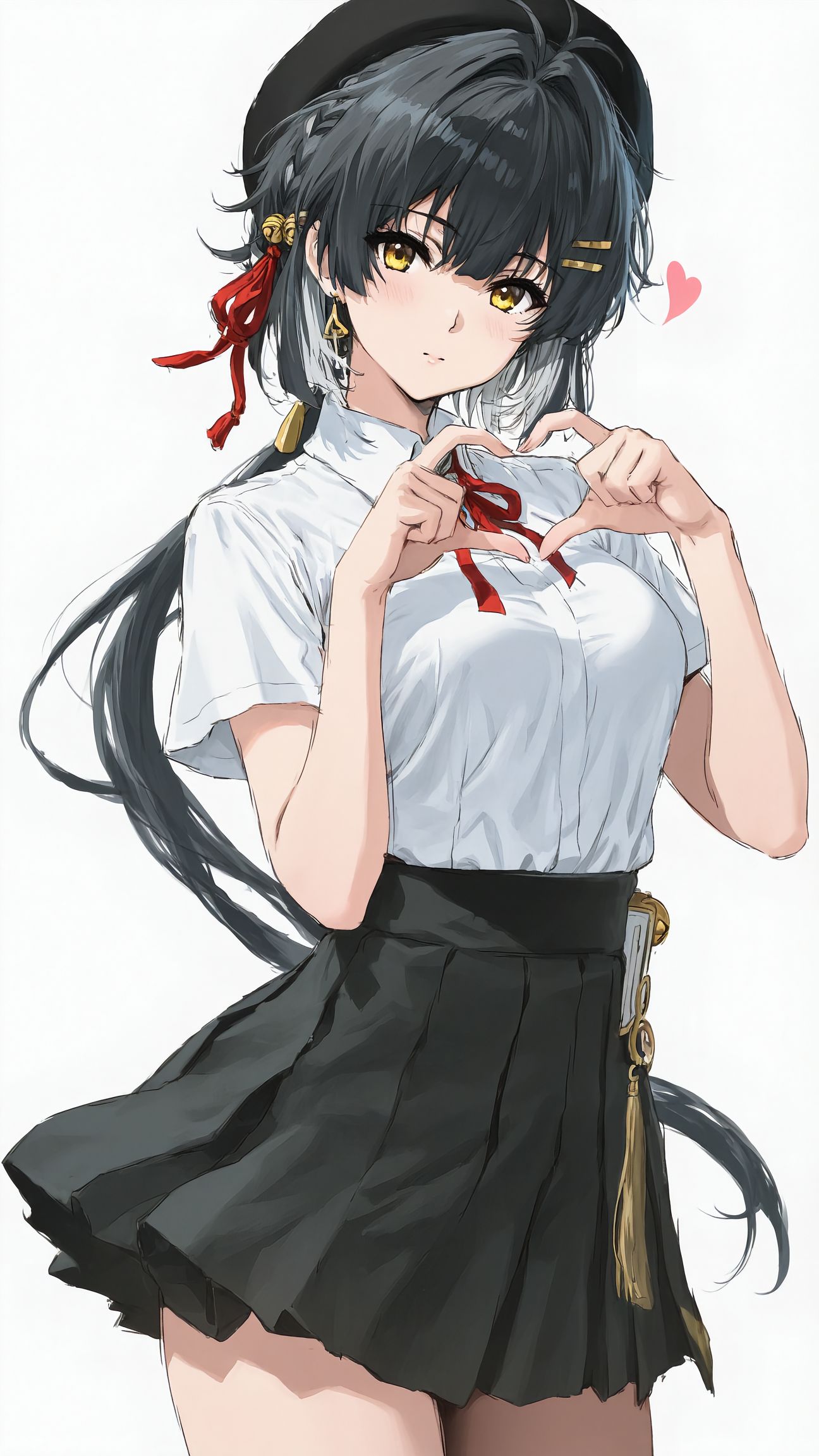 游戏鸣潮 爱弥斯剧情 漂泊者 超短裙 粉色头发,第2张