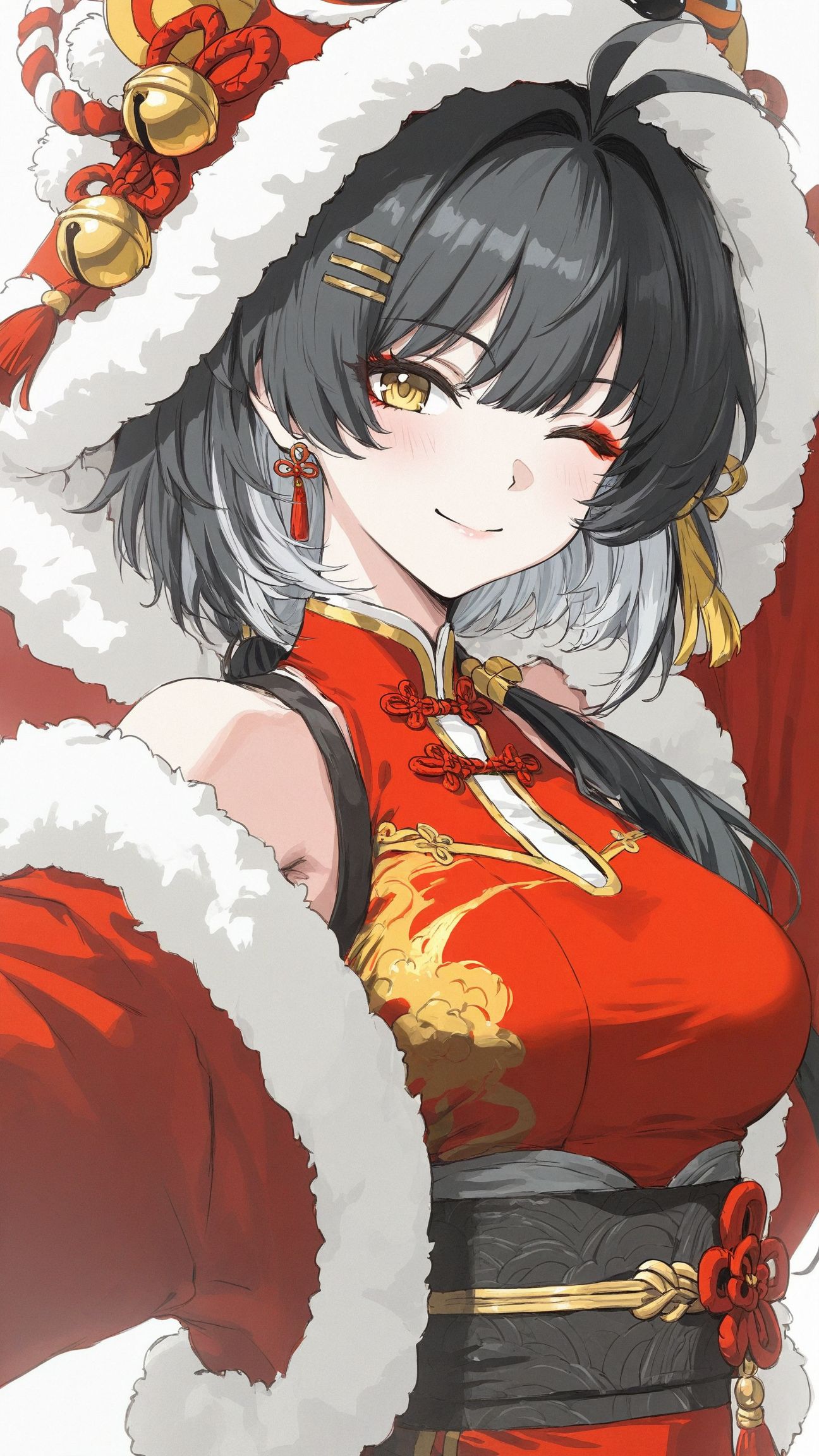 新年哈基漂 鸣潮 漂泊者 红色喜庆版2026,第2张