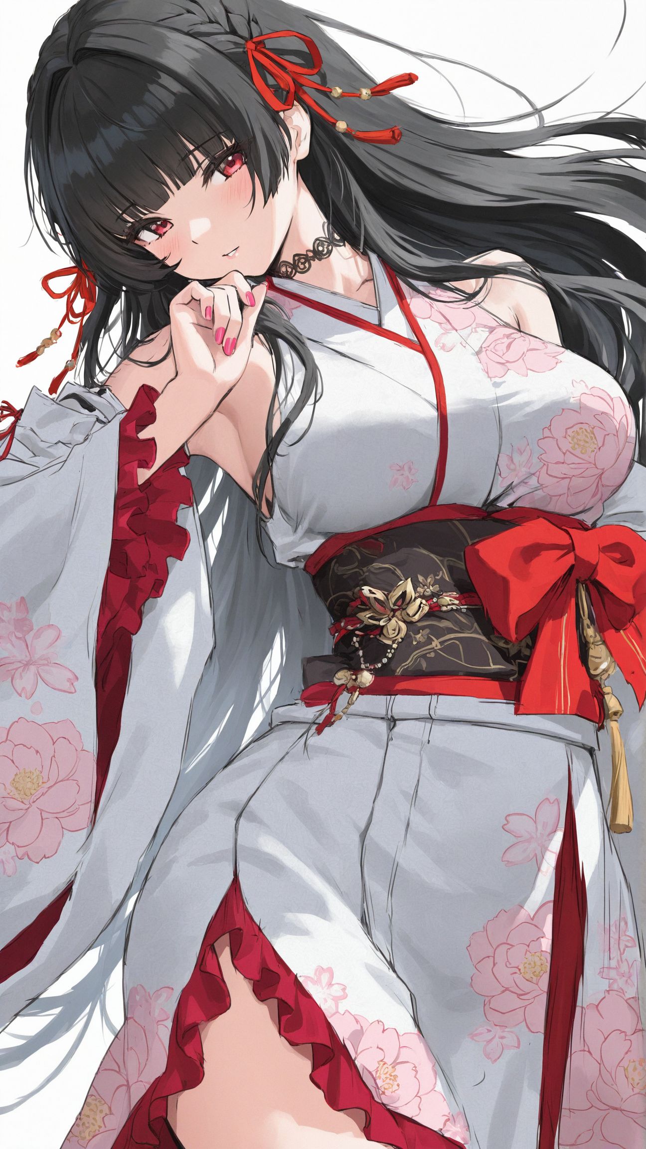 二次元少女 鸣潮游戏角色人物壁纸 千咲 奥古斯塔,第2张