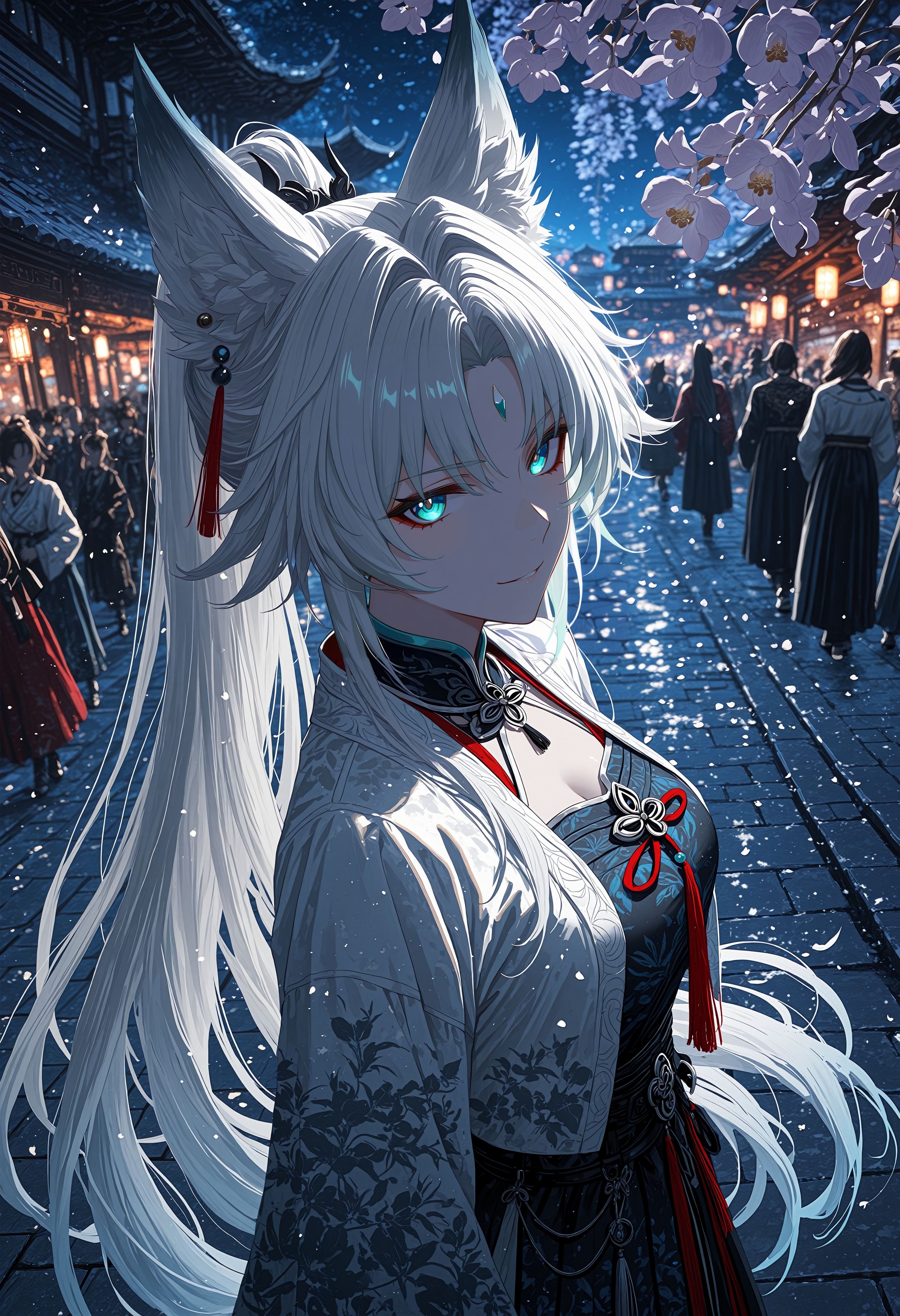 二次元游戏崩坏星穹铁道少女高清壁纸 飞霄 AI绘画 米哈游,第4张