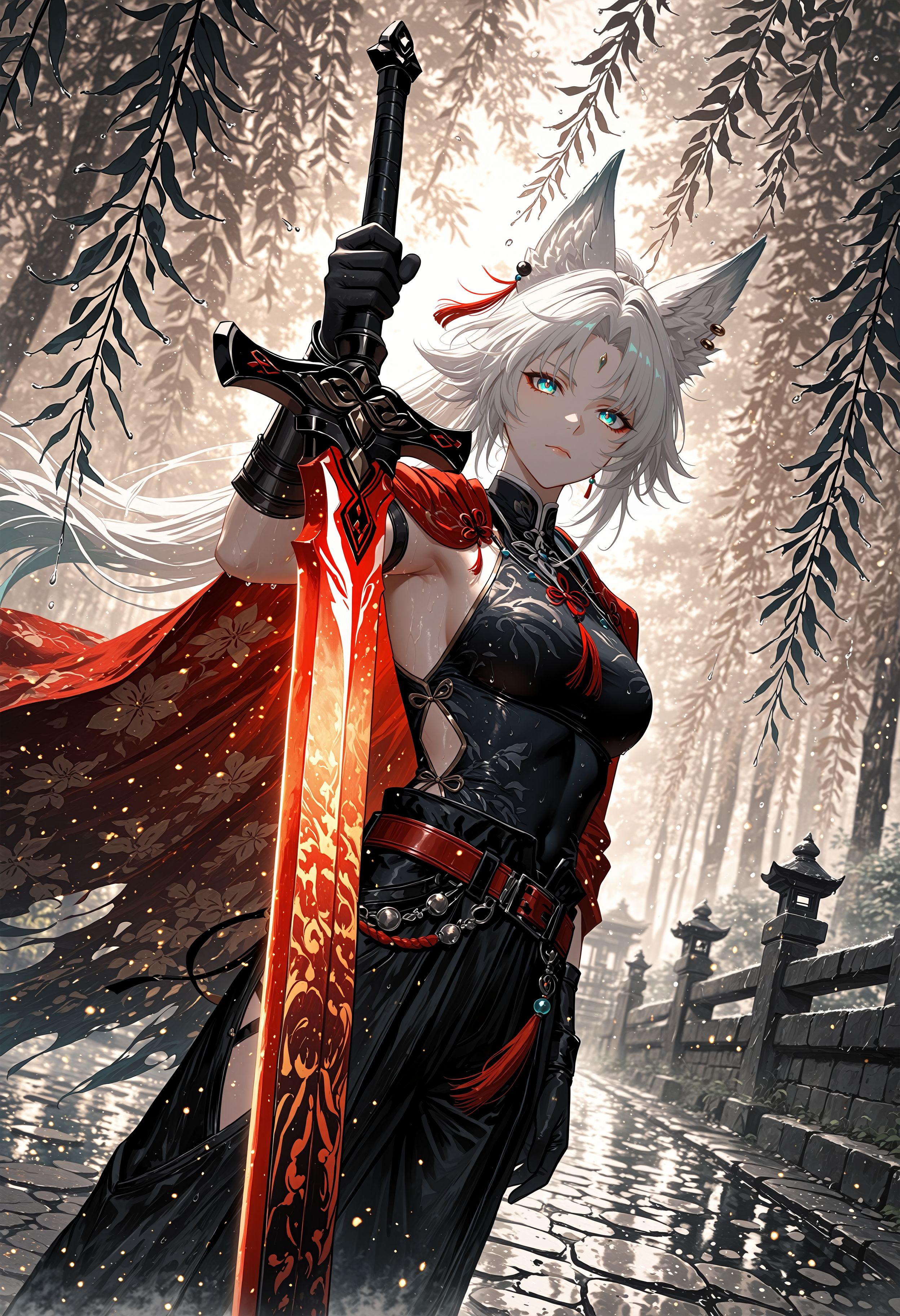 二次元游戏崩坏星穹铁道少女高清壁纸 飞霄 AI绘画 米哈游,第6张