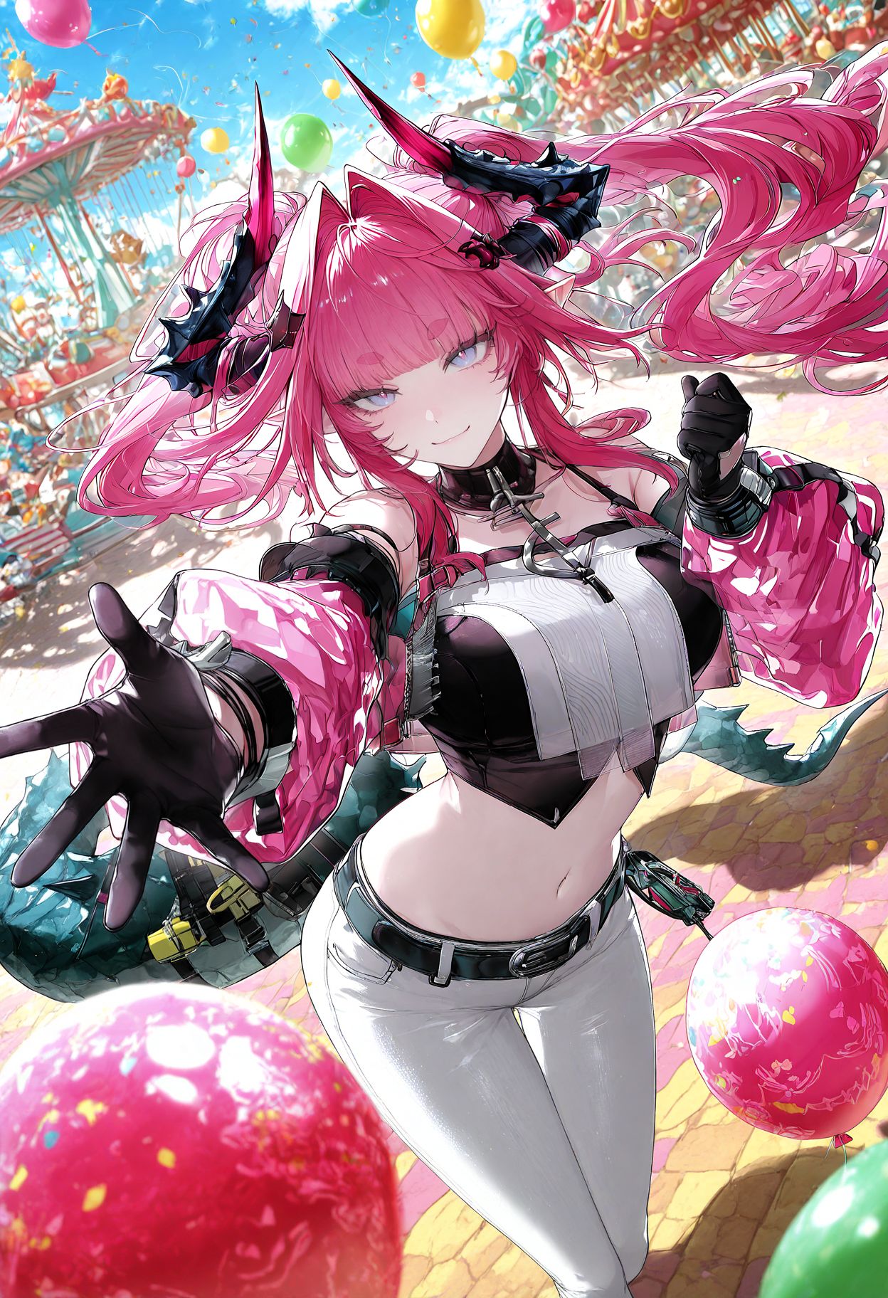 快乐的一天(›´ω`‹ ) 明日方舟终末地 伊冯 二次元AI绘画图片,第1张