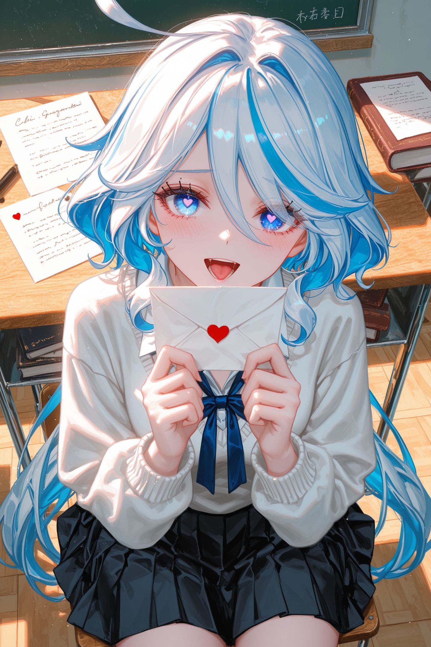 校园教室 情书表白 原神 崩坏星穹铁道 游戏壁纸,第2张