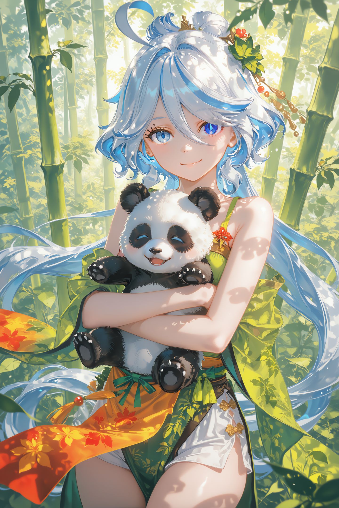 竹林熊猫 原神 崩坏星穹铁道 二次元高清图片,第3张