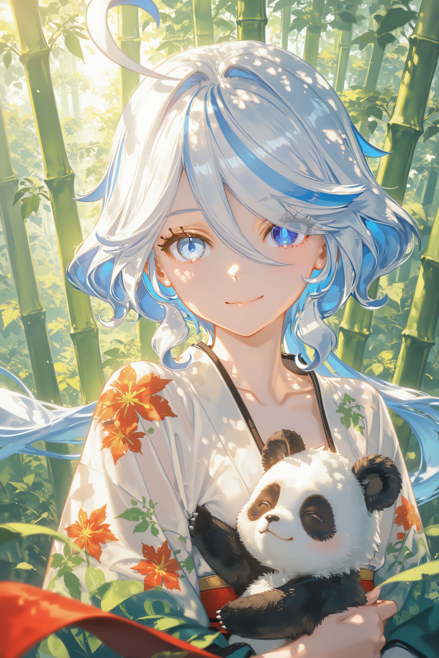 竹林熊猫 原神 崩坏星穹铁道 二次元高清图片,第2张