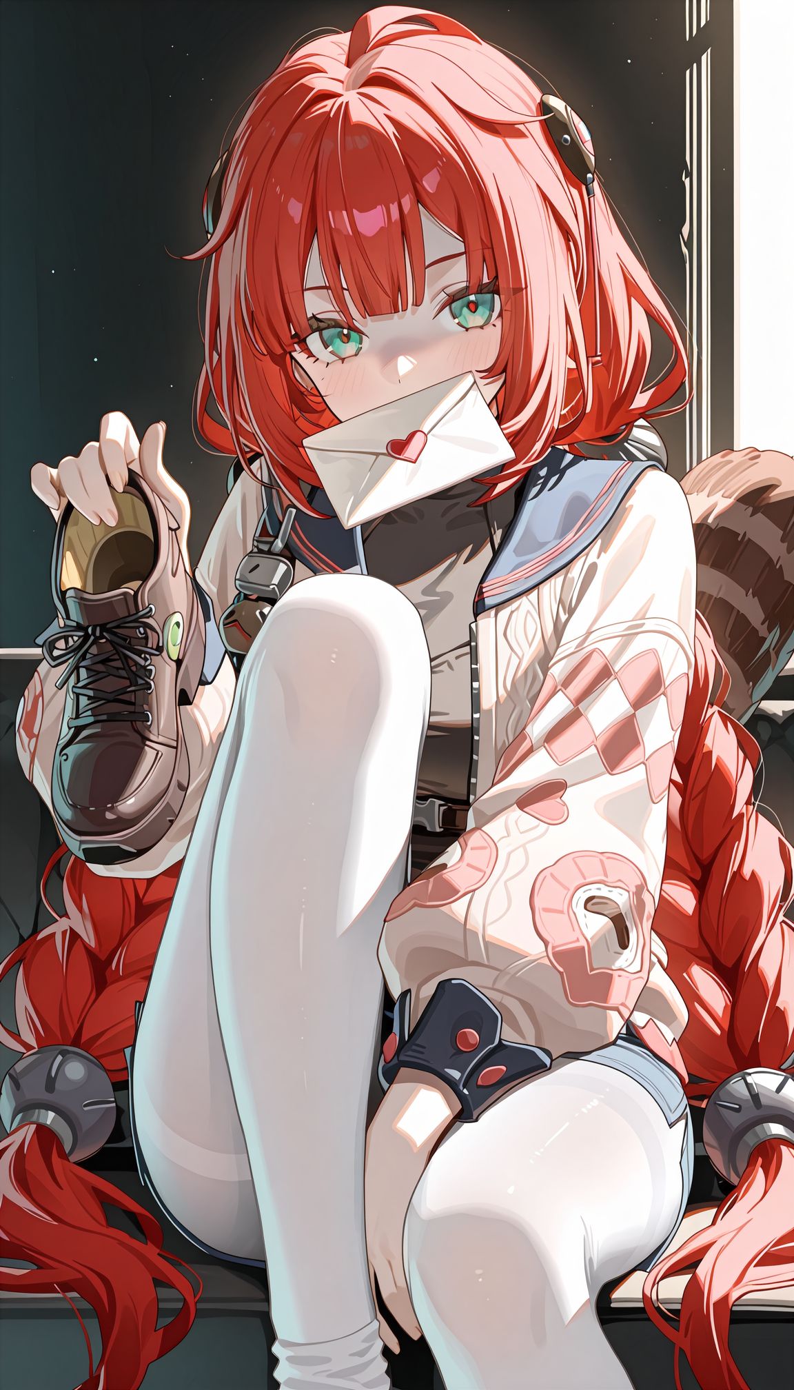 绝区零浮波柚叶 二次元少女 白丝福利 高清,第3张