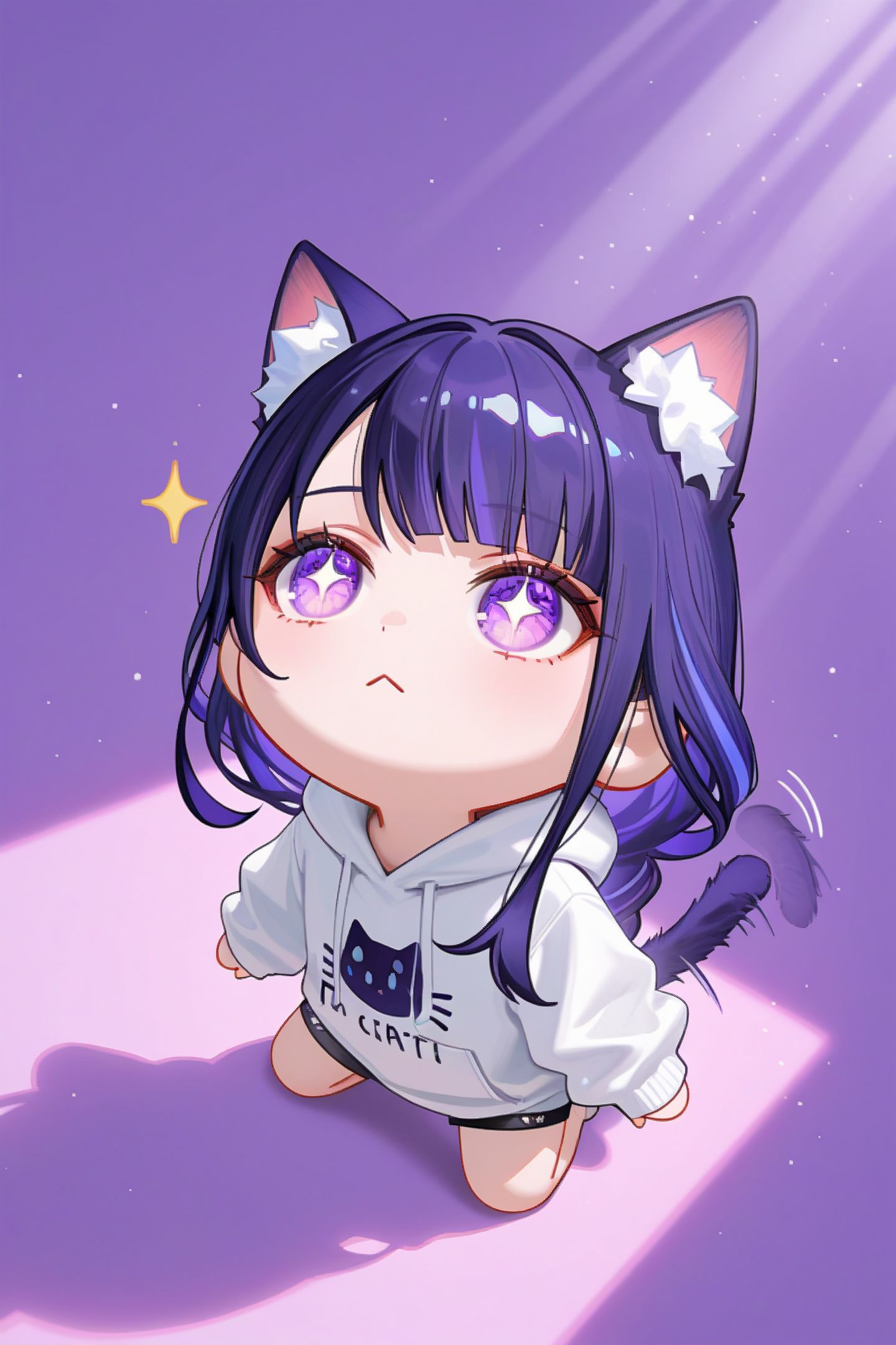 Q版可爱猫猫 原神女孩 游戏角色 超高清唯美萌系壁纸,第2张