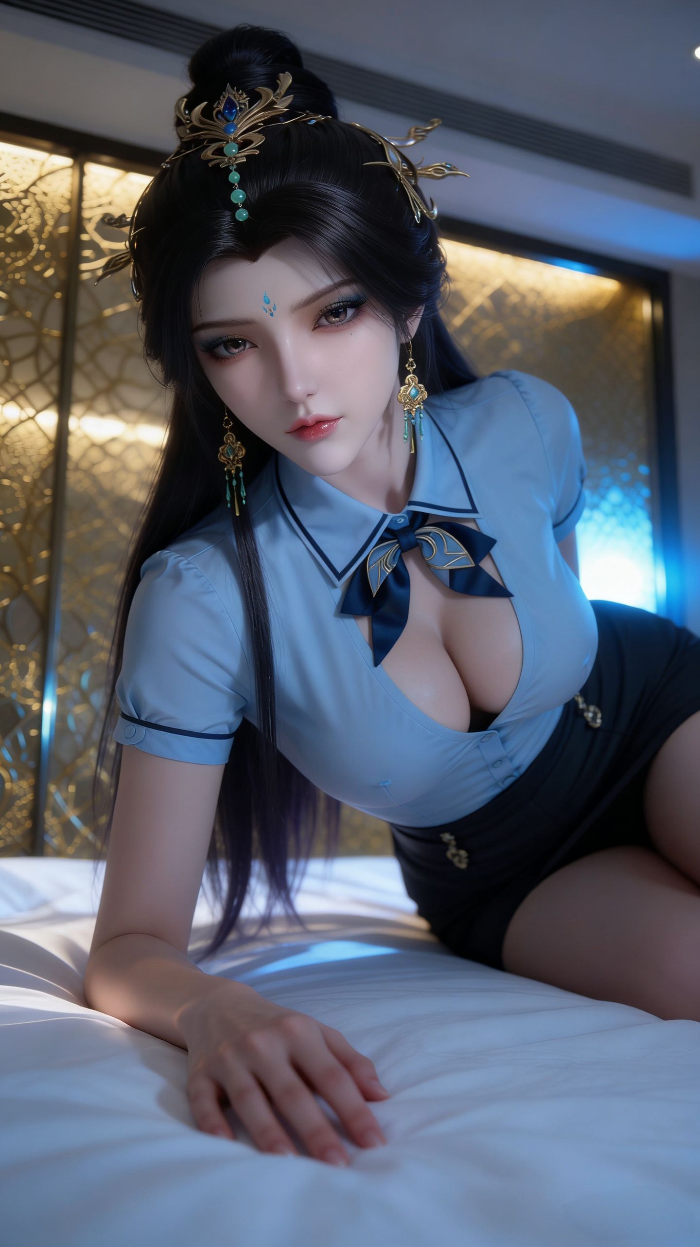 福利 幻眉 国漫美女御姐 超高清写真 手机锁屏背景,第1张