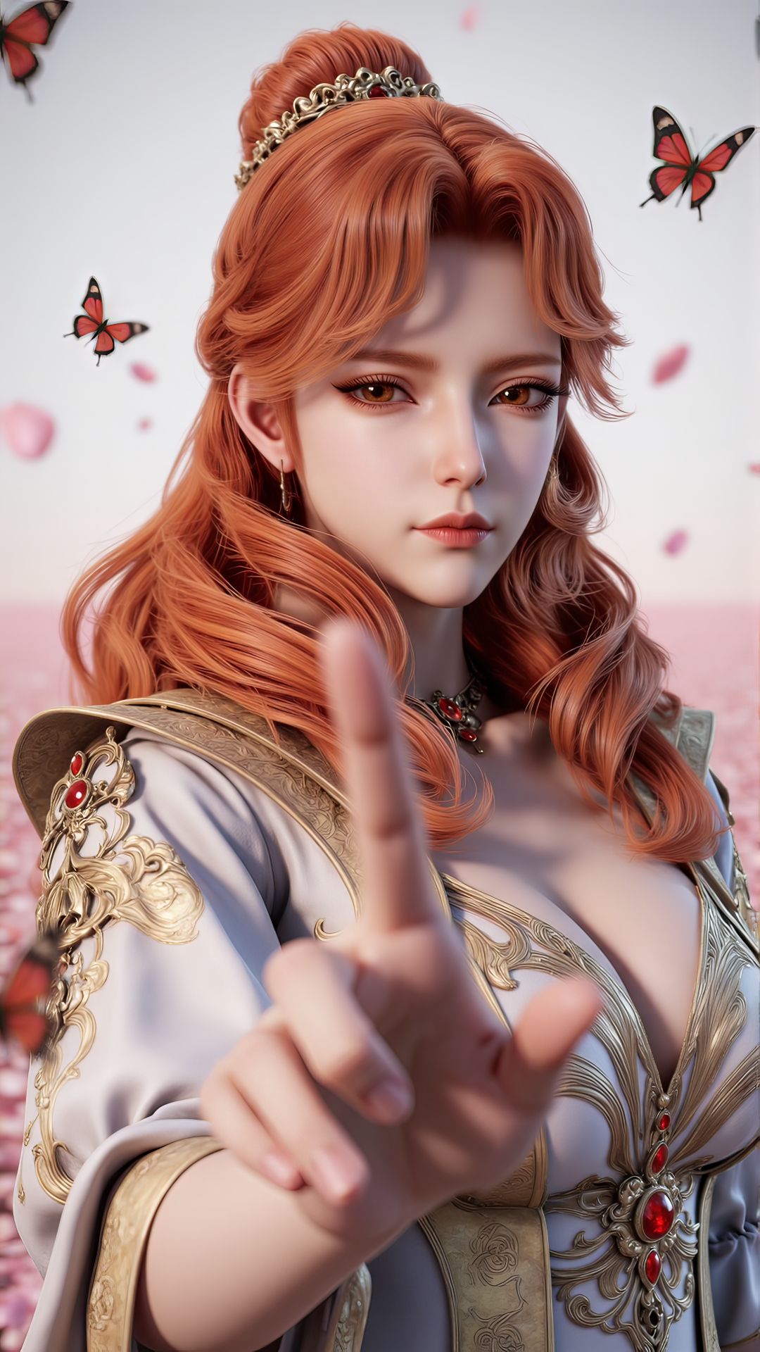 《绝世唐门》橘子竖屏壁纸 橘子学姐 大长腿美女御姐,第2张