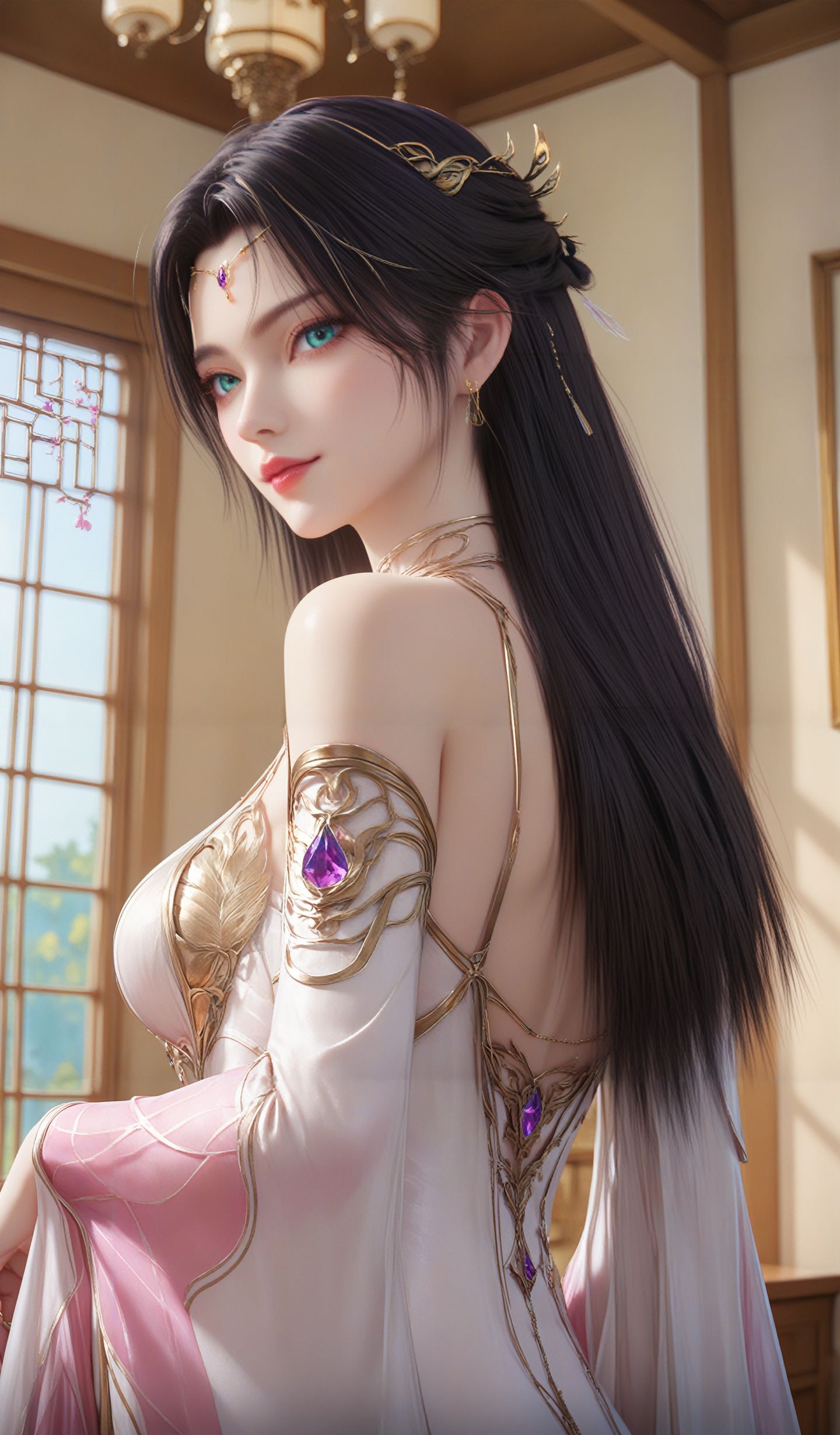 魔女 动漫动画 美女御姐 完美世界 国漫女神,第4张