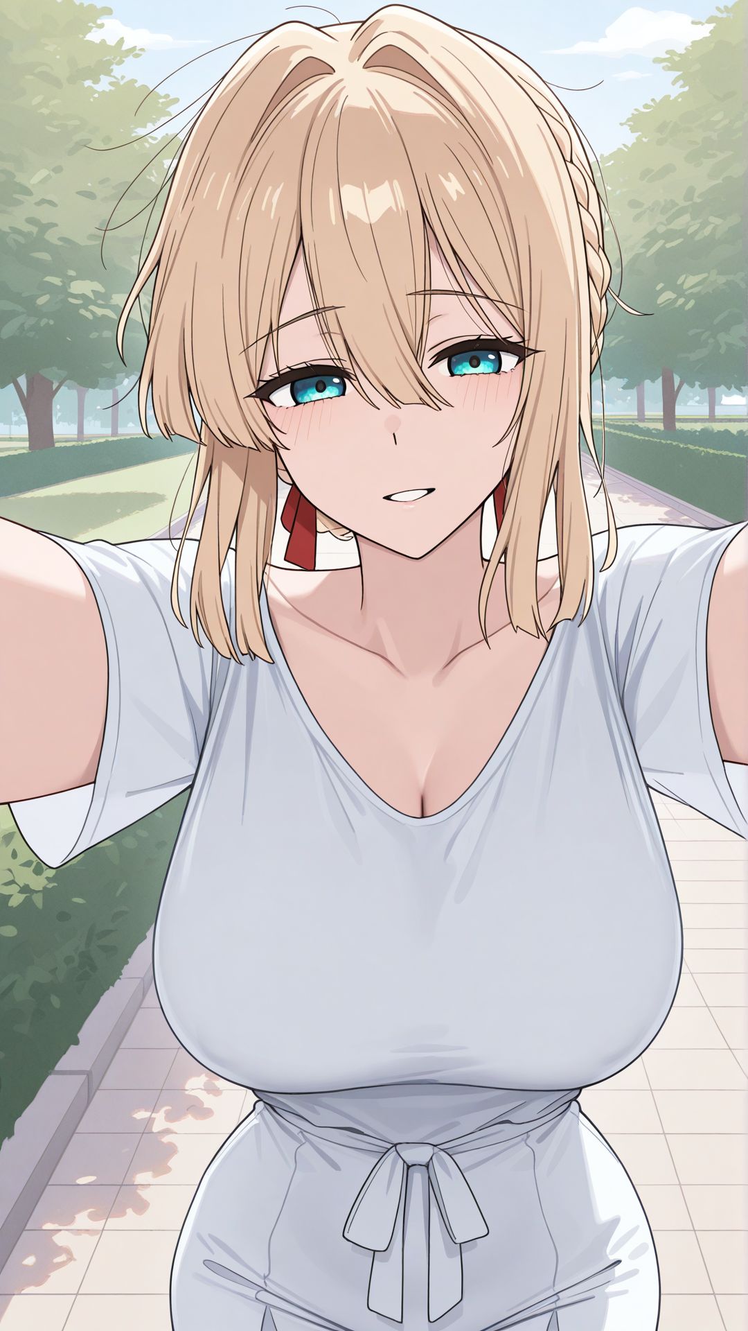 紫罗兰永恒花园 薇尔莉特 猫娘 二次元壁纸,第6张