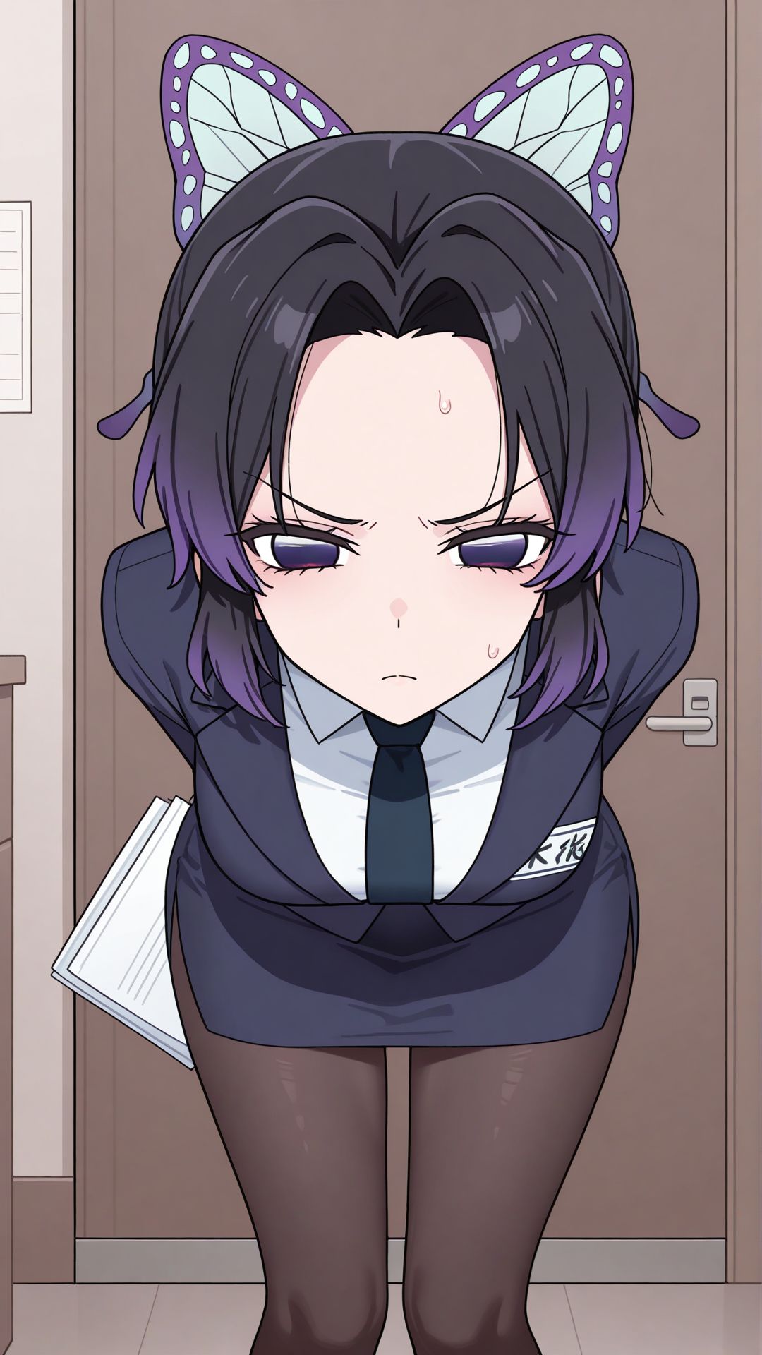 鬼灭之刃 蝴蝶忍 壁纸 二次元图片,第3张