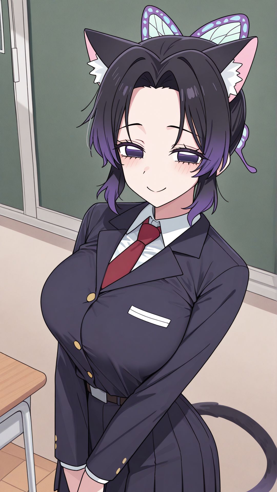 鬼灭之刃 蝴蝶忍 壁纸 二次元图片,第4张