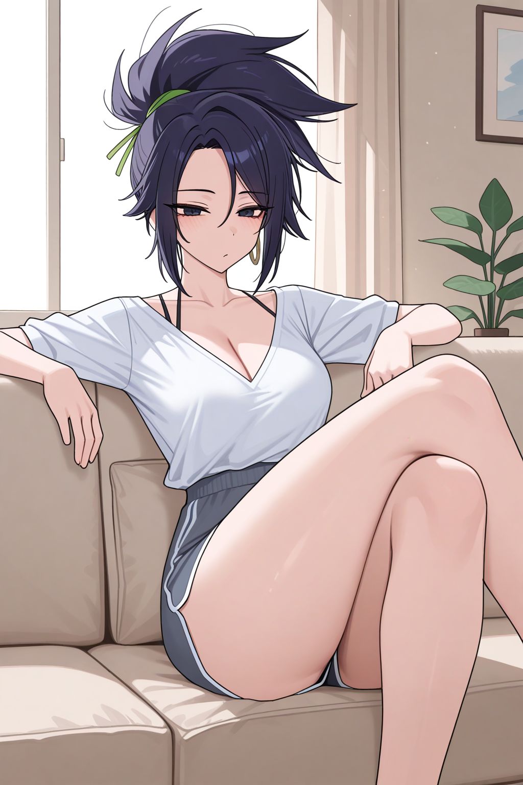 英雄联盟阿卡丽 游戏二次元壁纸 人物二创,第2张