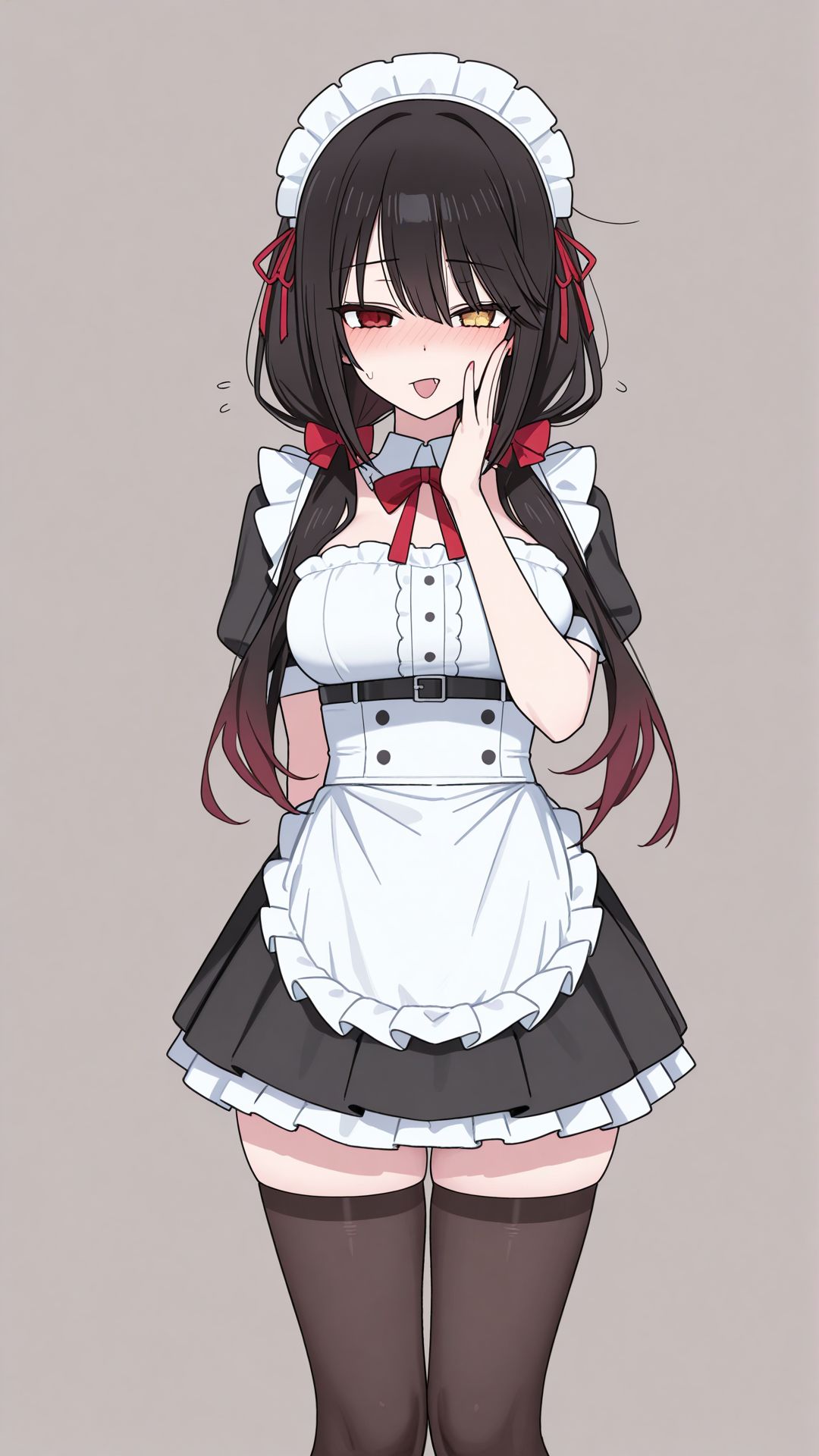 约会大作战 时崎狂三 猫娘 女仆装 JK,第6张