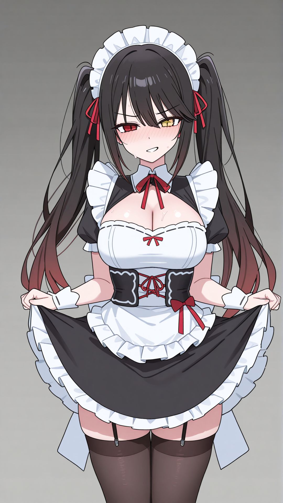 约会大作战 时崎狂三 猫娘 女仆装 JK,第5张