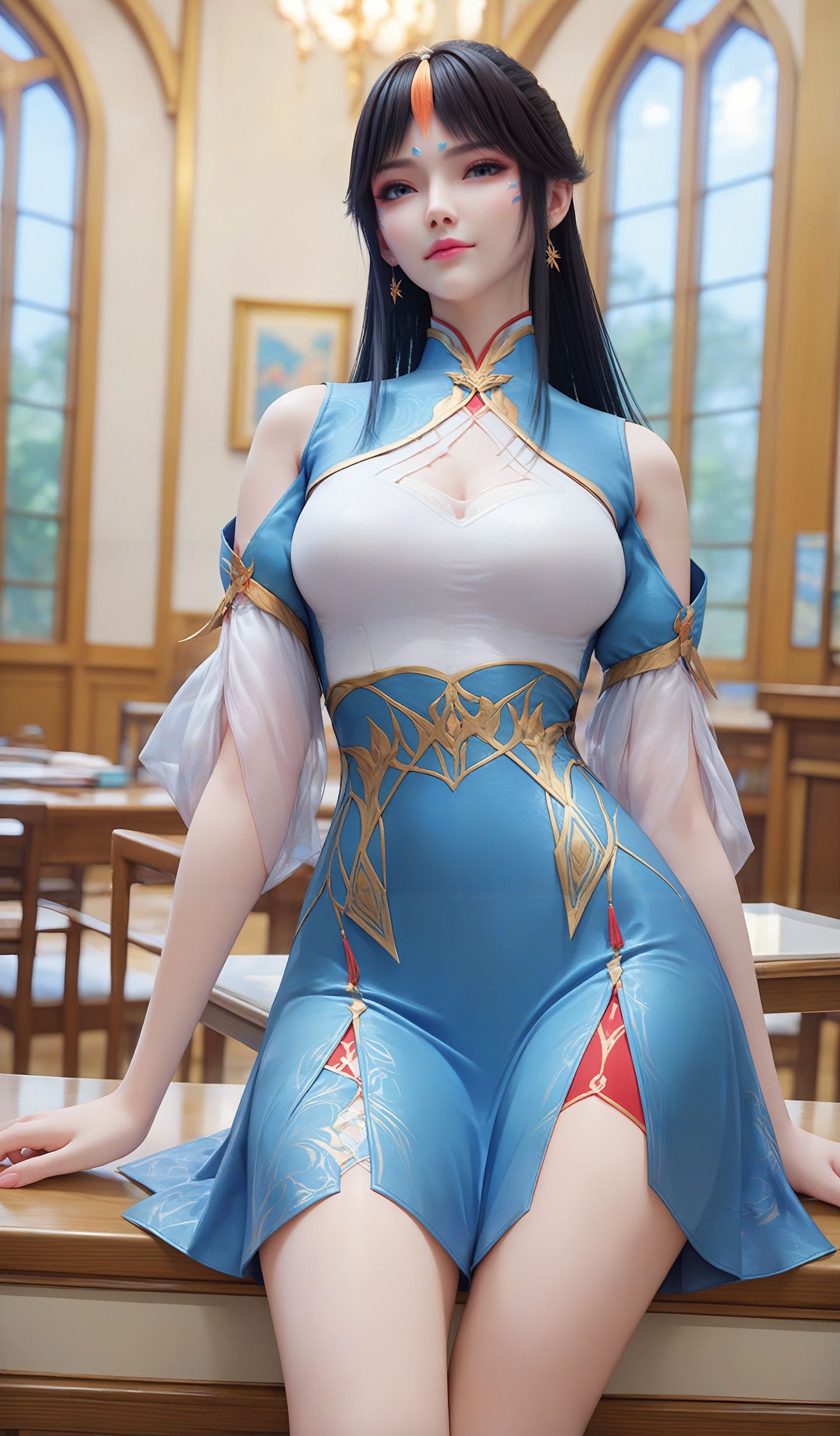 凤清儿 动漫美女 斗破苍穹 国漫壁纸 大长腿,第1张