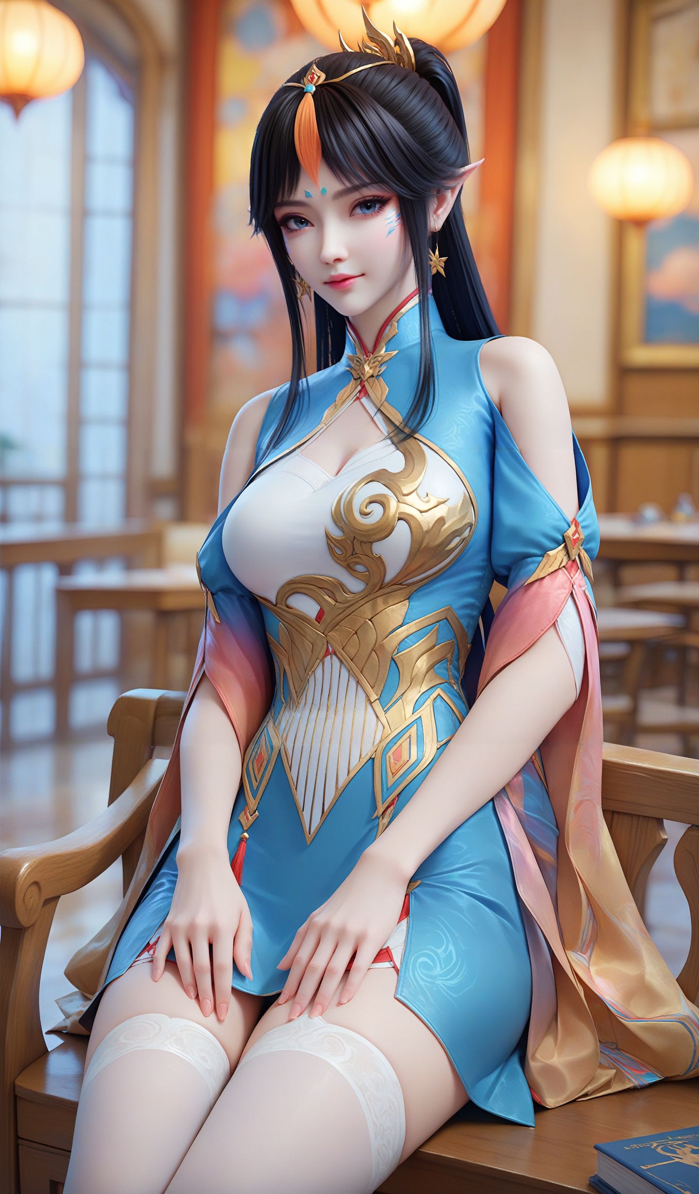 凤清儿 动漫美女 斗破苍穹 国漫壁纸 大长腿,第2张