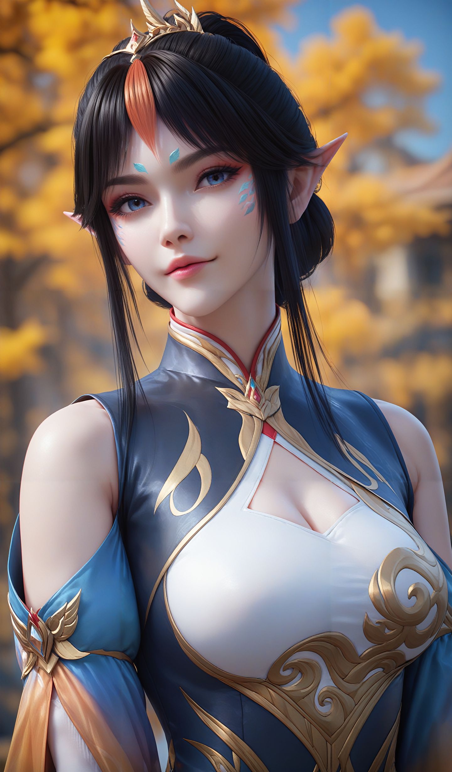 凤清儿 斗破苍穹 国漫女神 AI创意,第2张