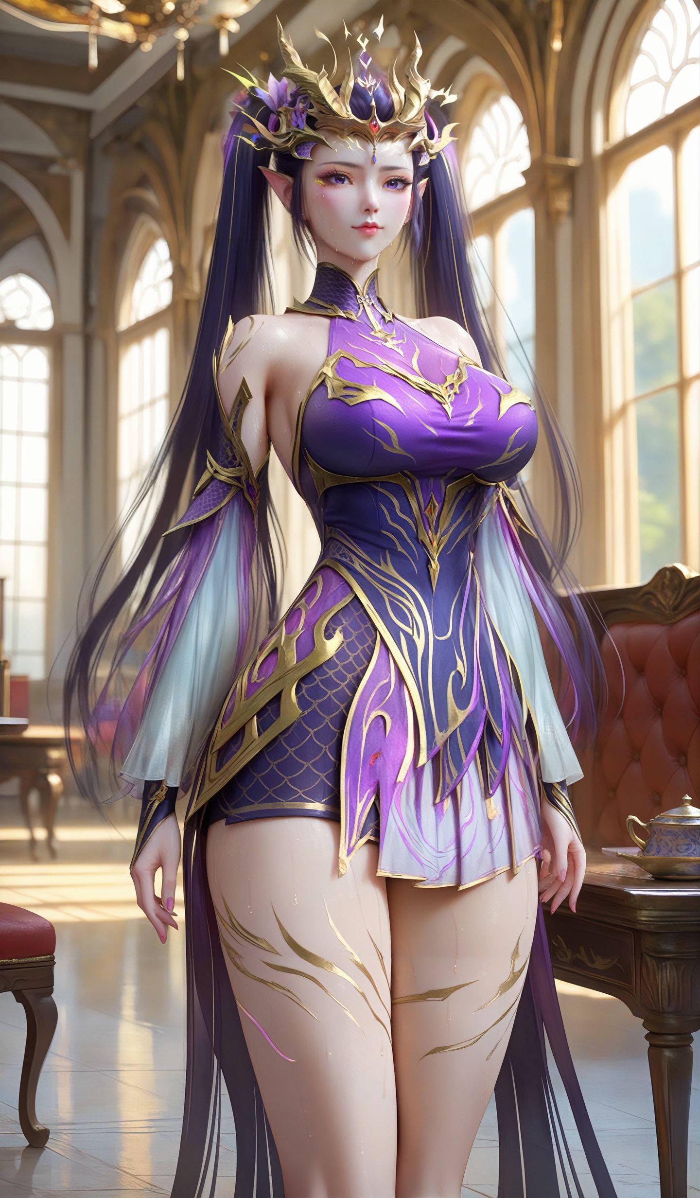 紫妍图片 斗破苍穹 国漫萝莉 超高清壁纸,第2张