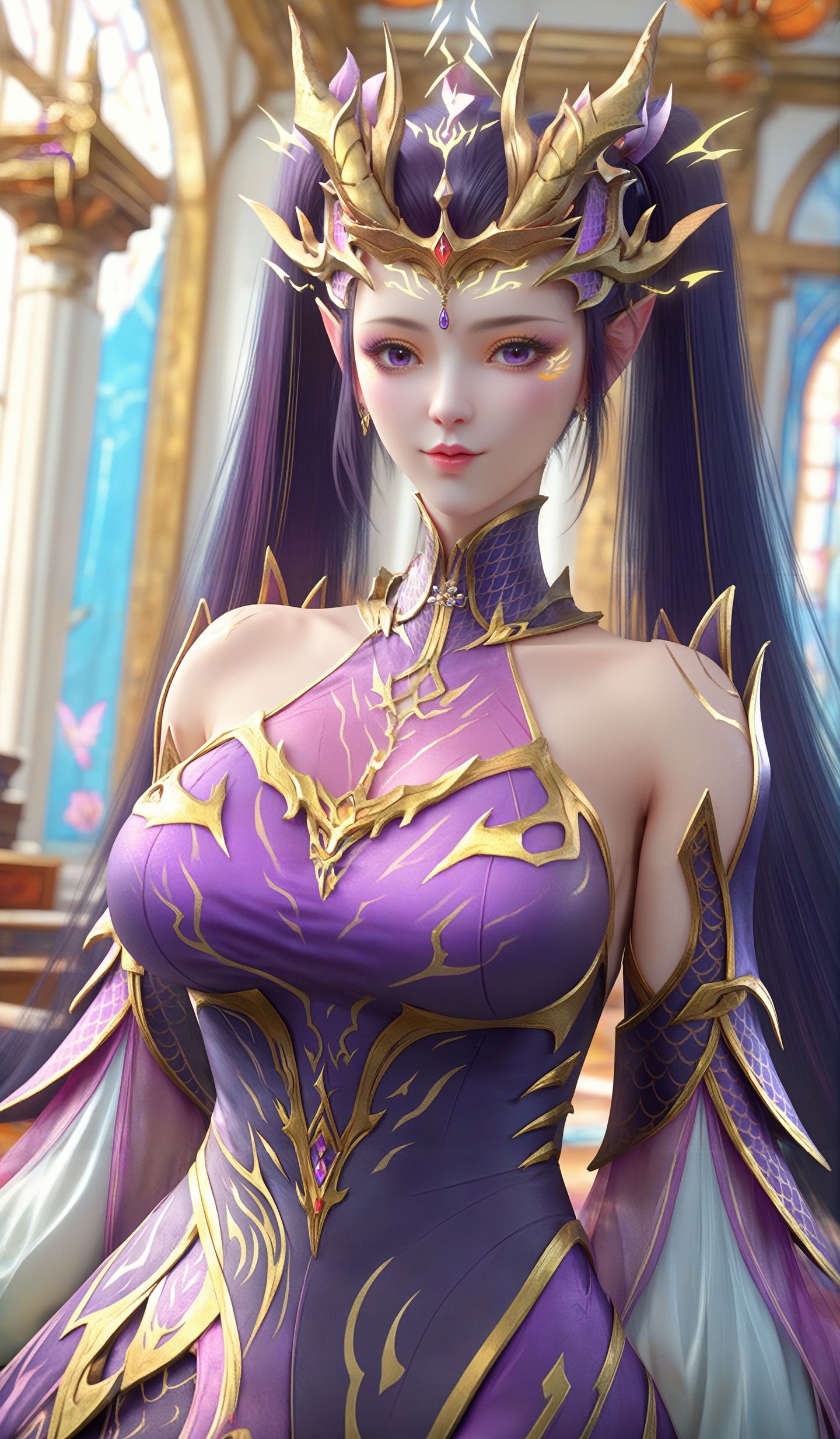 紫妍图片 斗破苍穹 国漫萝莉 超高清壁纸,第3张