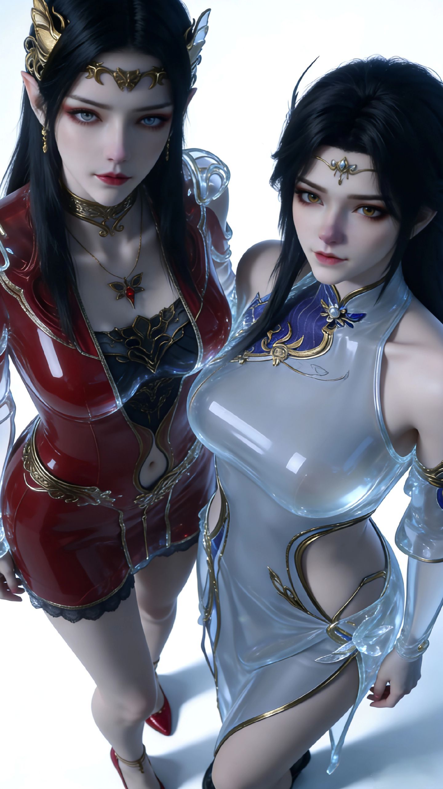 动漫动画《斗破苍穹》美杜莎 玄衣 国漫美女 成熟风,第2张