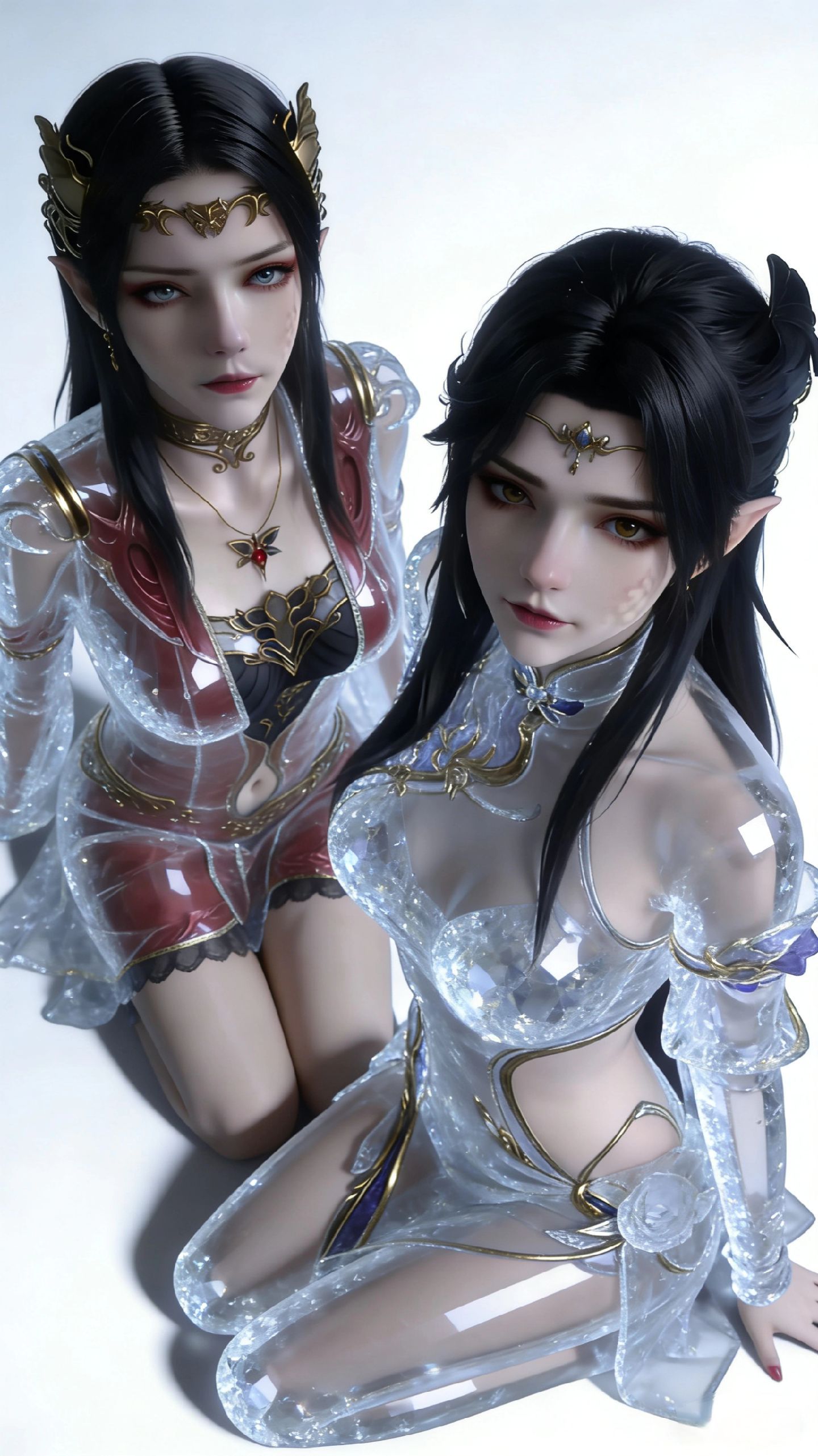 动漫动画《斗破苍穹》美杜莎 玄衣 国漫美女 成熟风,第3张