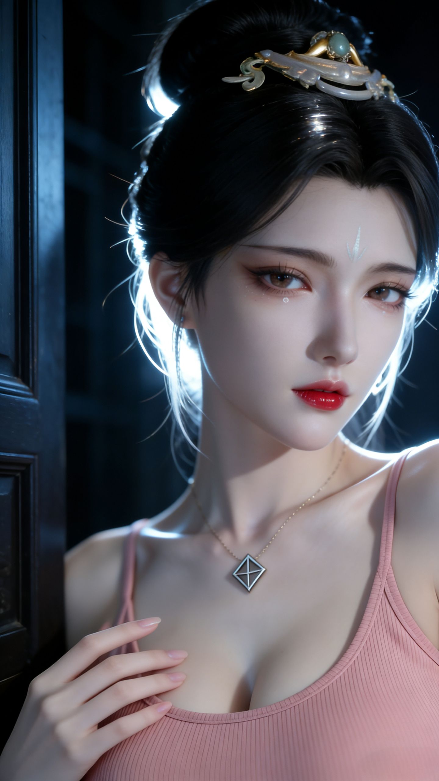 国漫女神 姑射仙子 搜神记 动漫性感美女写实版福利,第2张