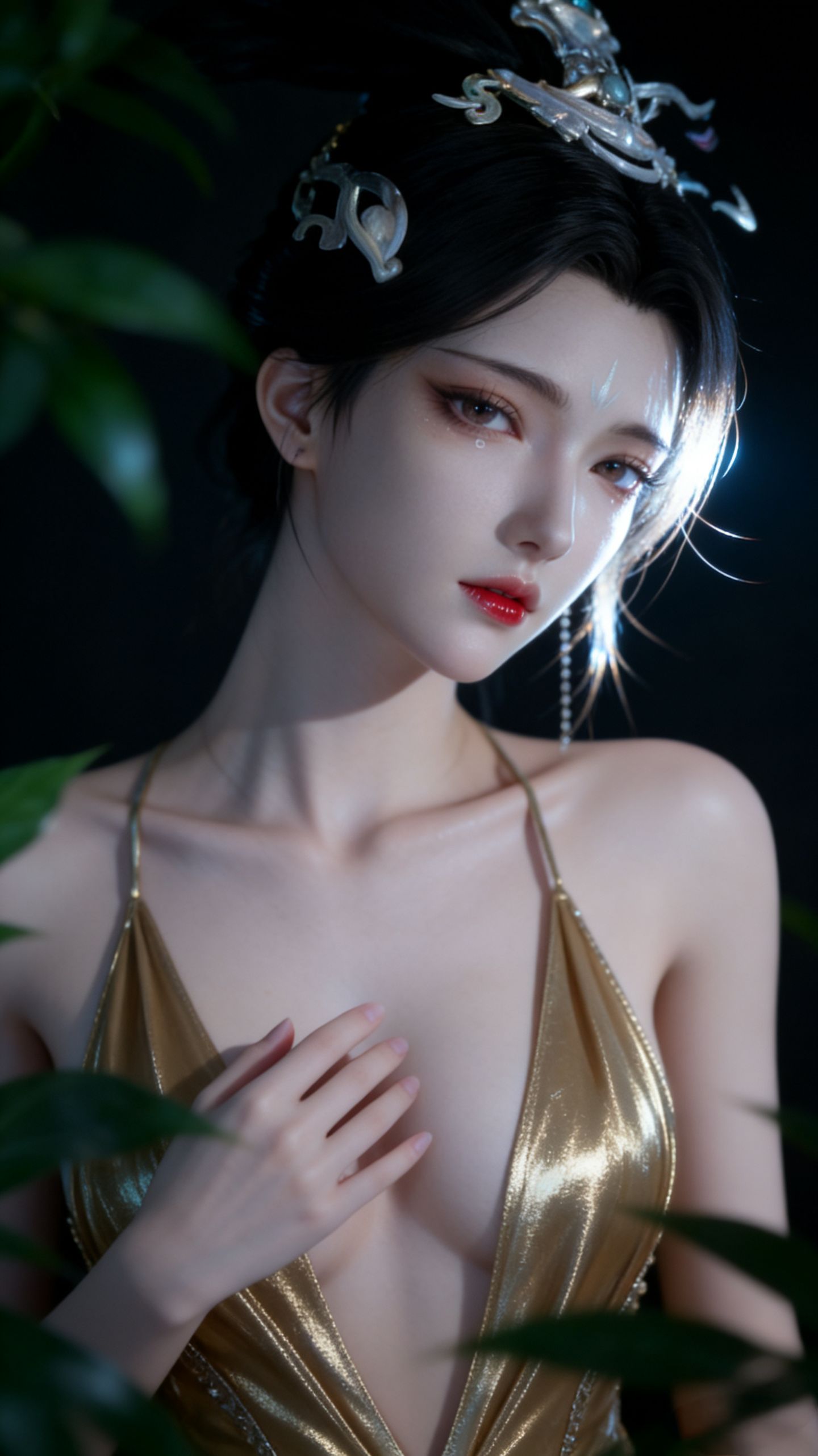 国漫女神 姑射仙子 搜神记 动漫性感美女写实版福利,第4张