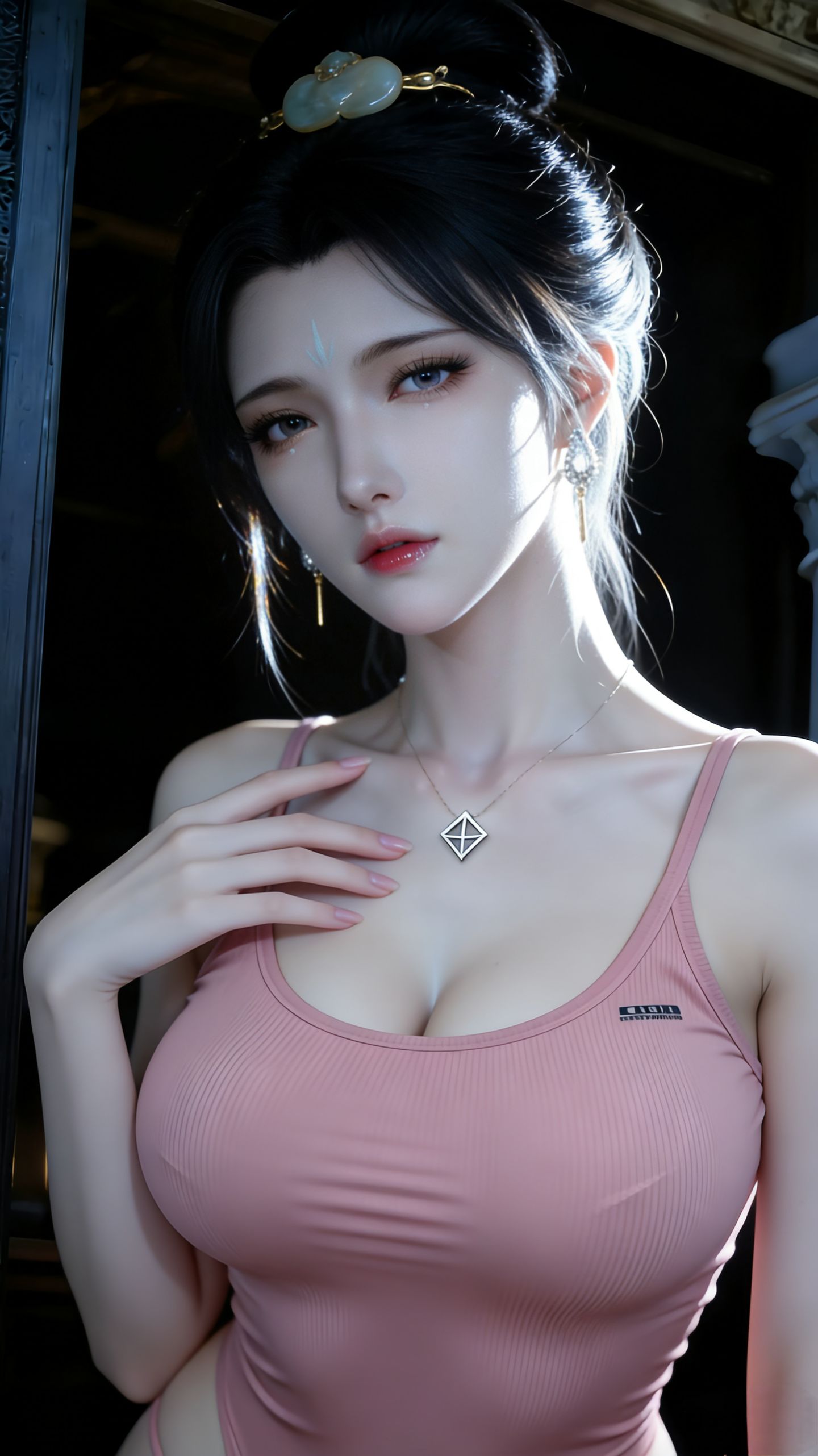 国漫女神 姑射仙子 搜神记 动漫性感美女写实版福利,第5张