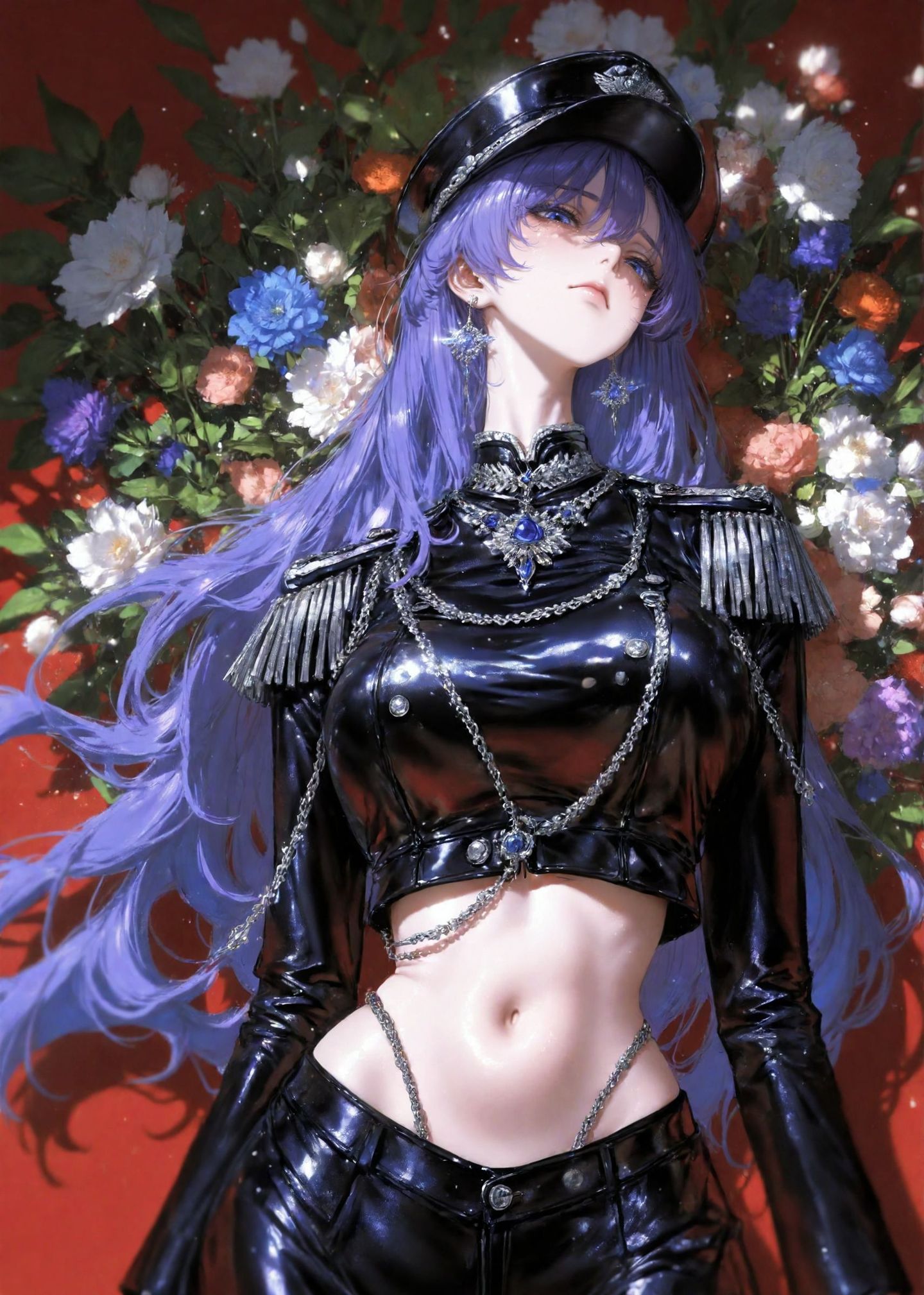 鸣潮 复古 二次元美女 帅气逼人组合 AI绘画,第2张