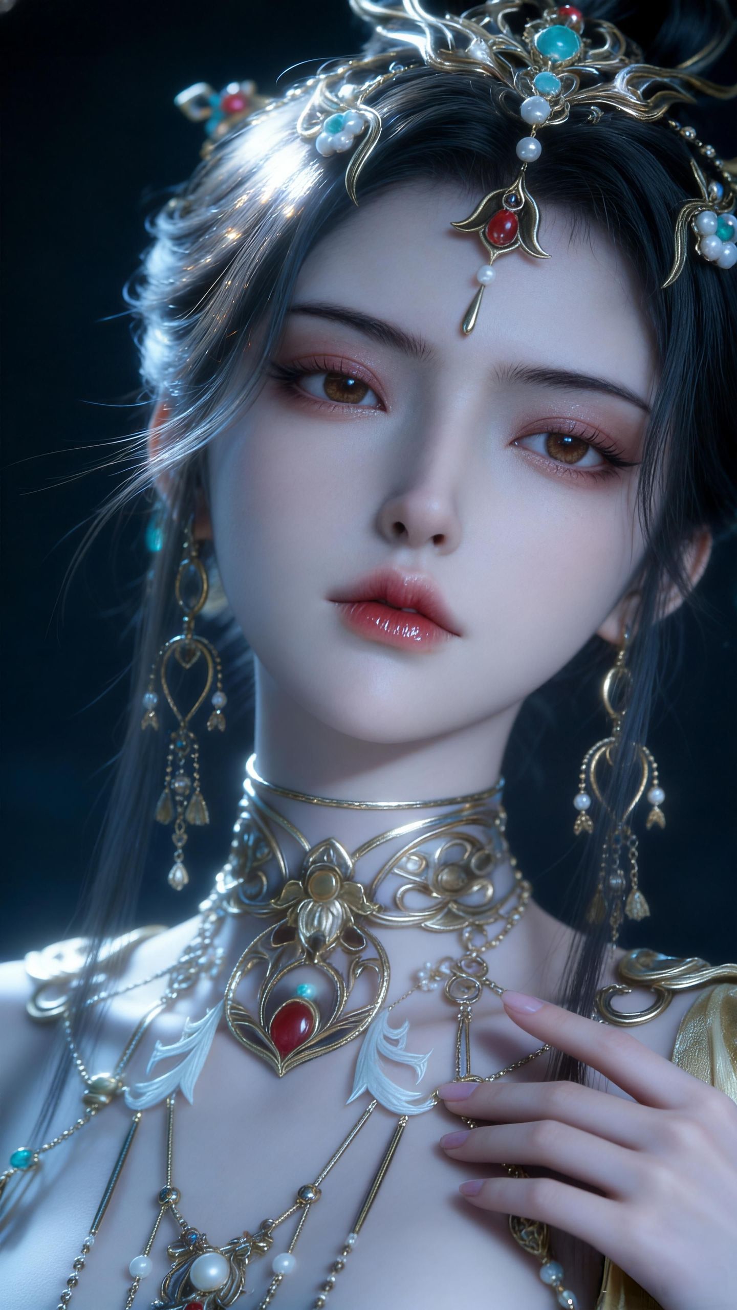 鸿音 逆水寒壁纸分享 游戏美女 写实高清 泪痣,第4张 鸿音 逆水寒壁纸分享 游戏美女 写实高清 泪痣,第4张