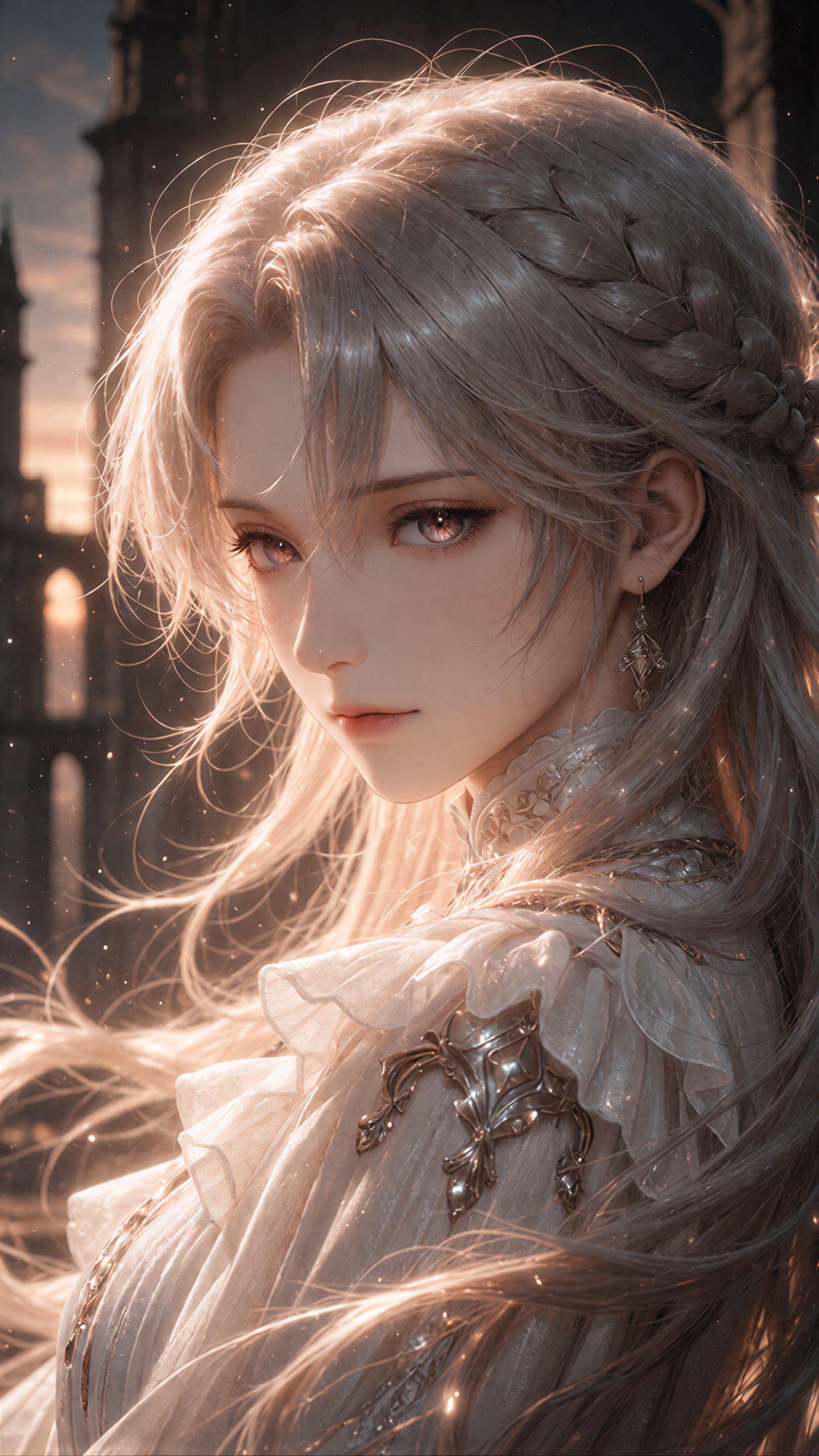 每日精选壁纸 二次元 AI绘画 性感美女 美瞳,第3张