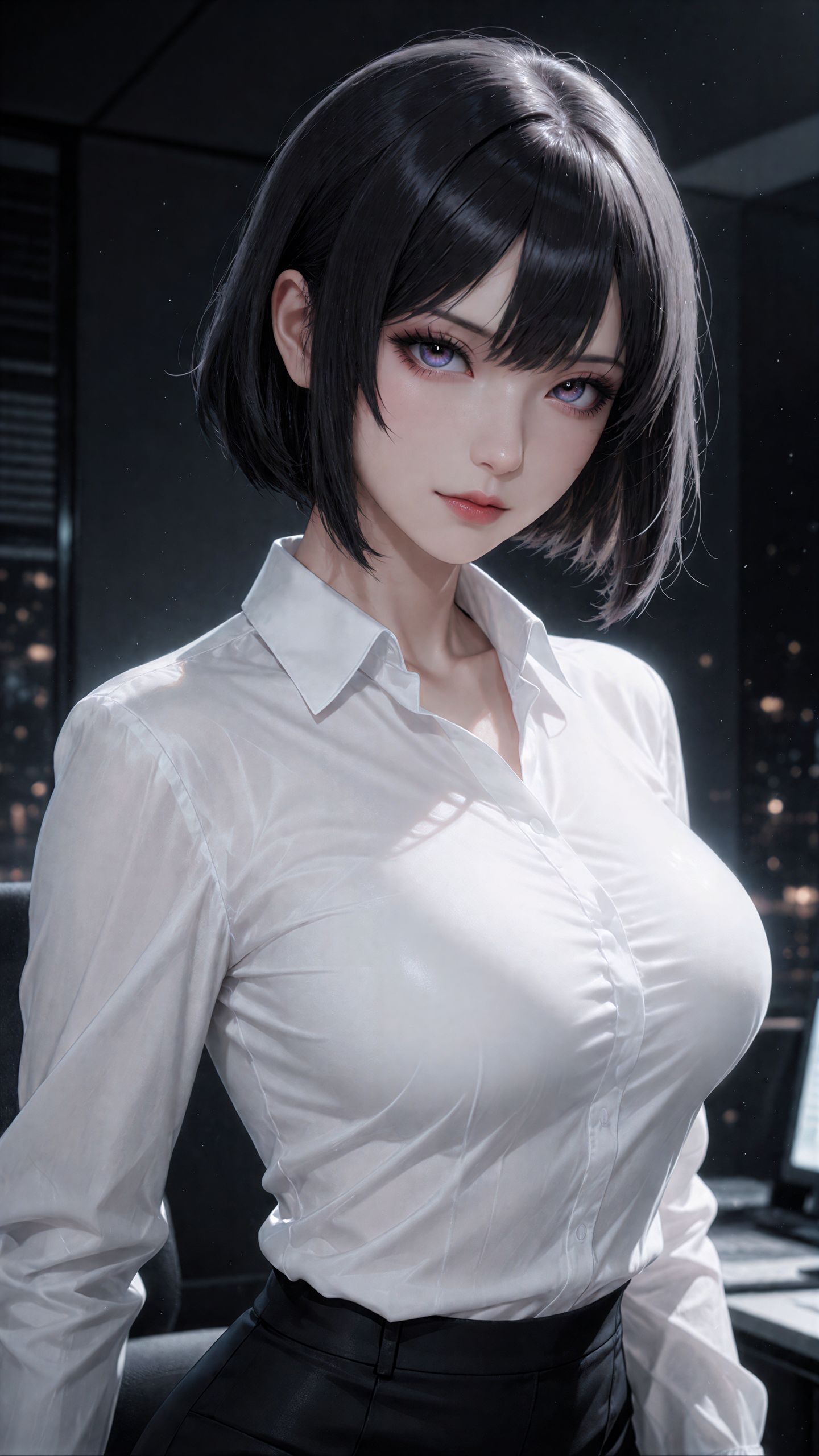 今日份壁纸图片 好看眼镜美女 热门高清收藏潮流壁纸,第1张