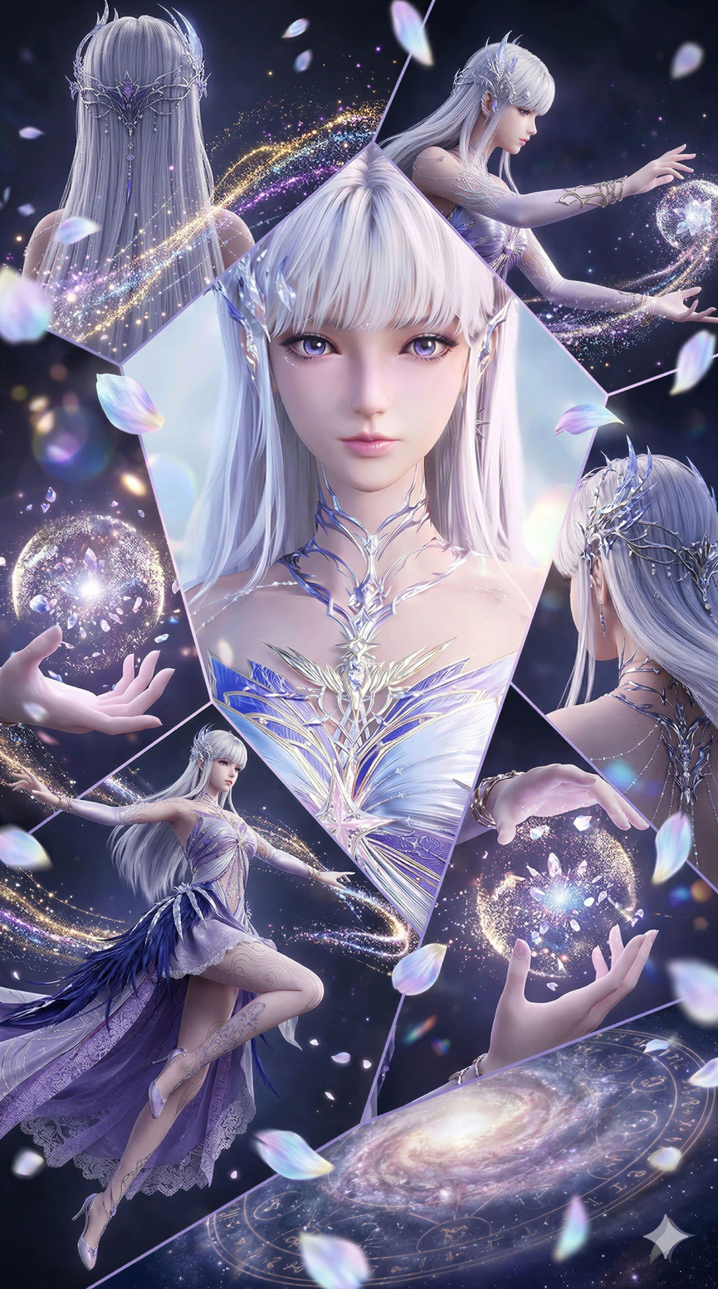 圣采儿 动漫动画《神印王座》国漫女主 美女御姐 超高清手机壁纸,第3张