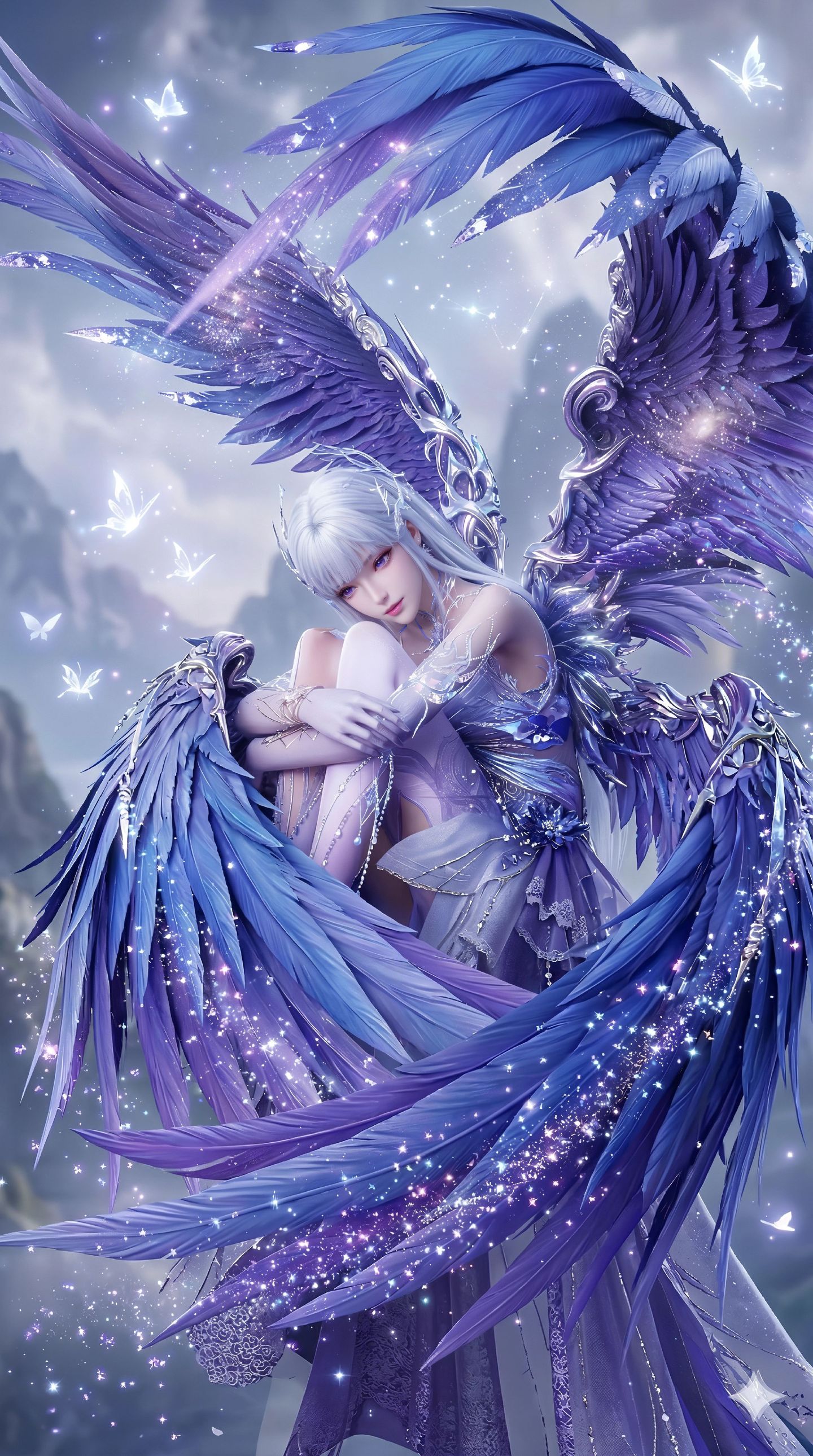 圣采儿《神印王座》国漫女主 美女 创意 手机壁纸,第6张