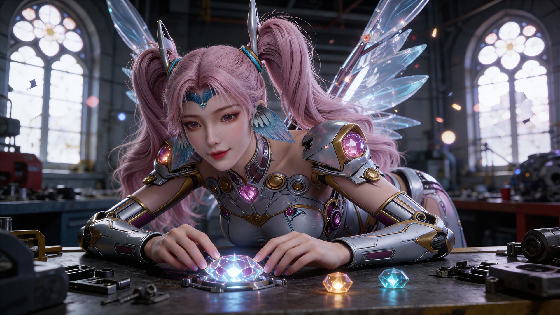 图集多图 电脑桌面壁纸 吞噬星空 艾辰 在线图片免费下载 动漫美女 国漫女神,第4张