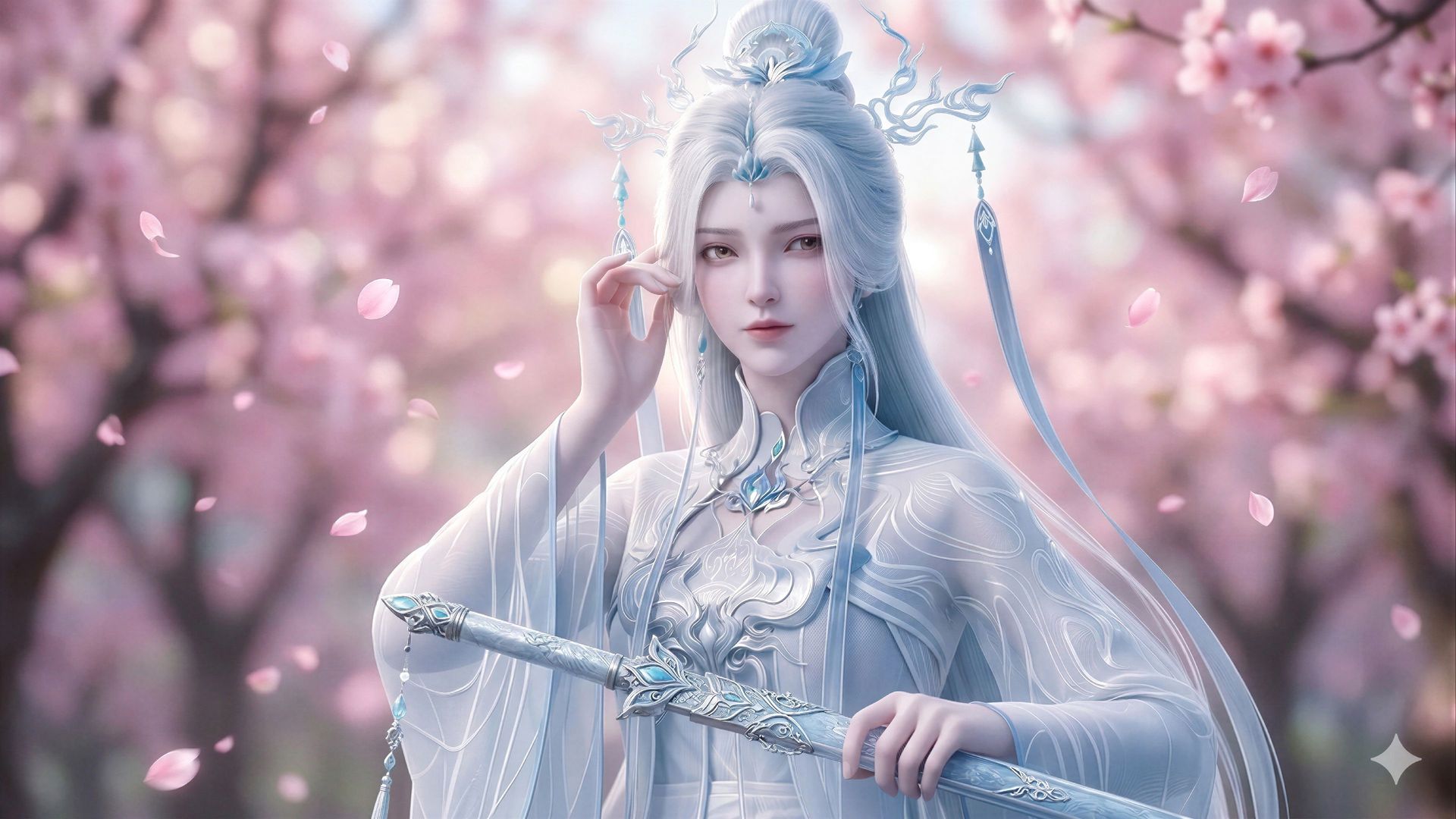 剑来第二季 剑妈 电脑桌面壁纸 动漫动画美女 国漫女神,第3张