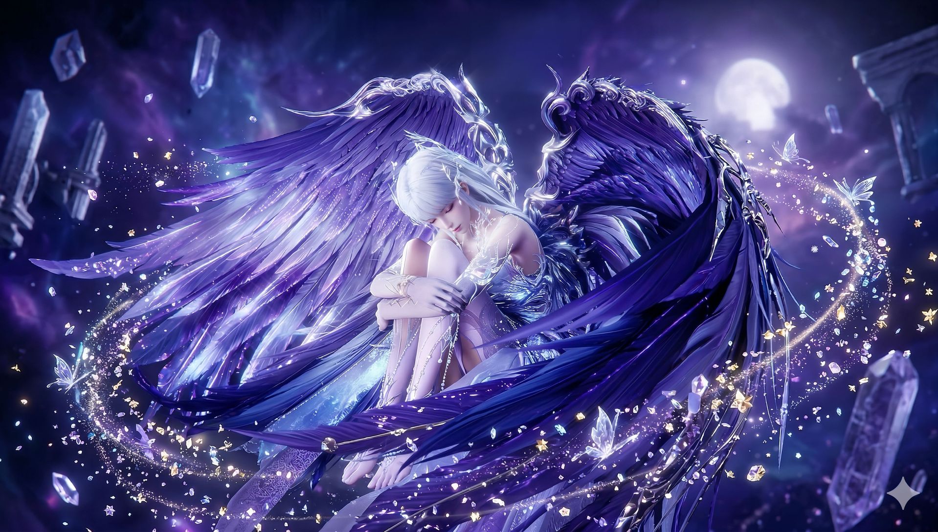 圣采儿《神印王座》国漫女主 美女超高清电脑壁纸,第3张