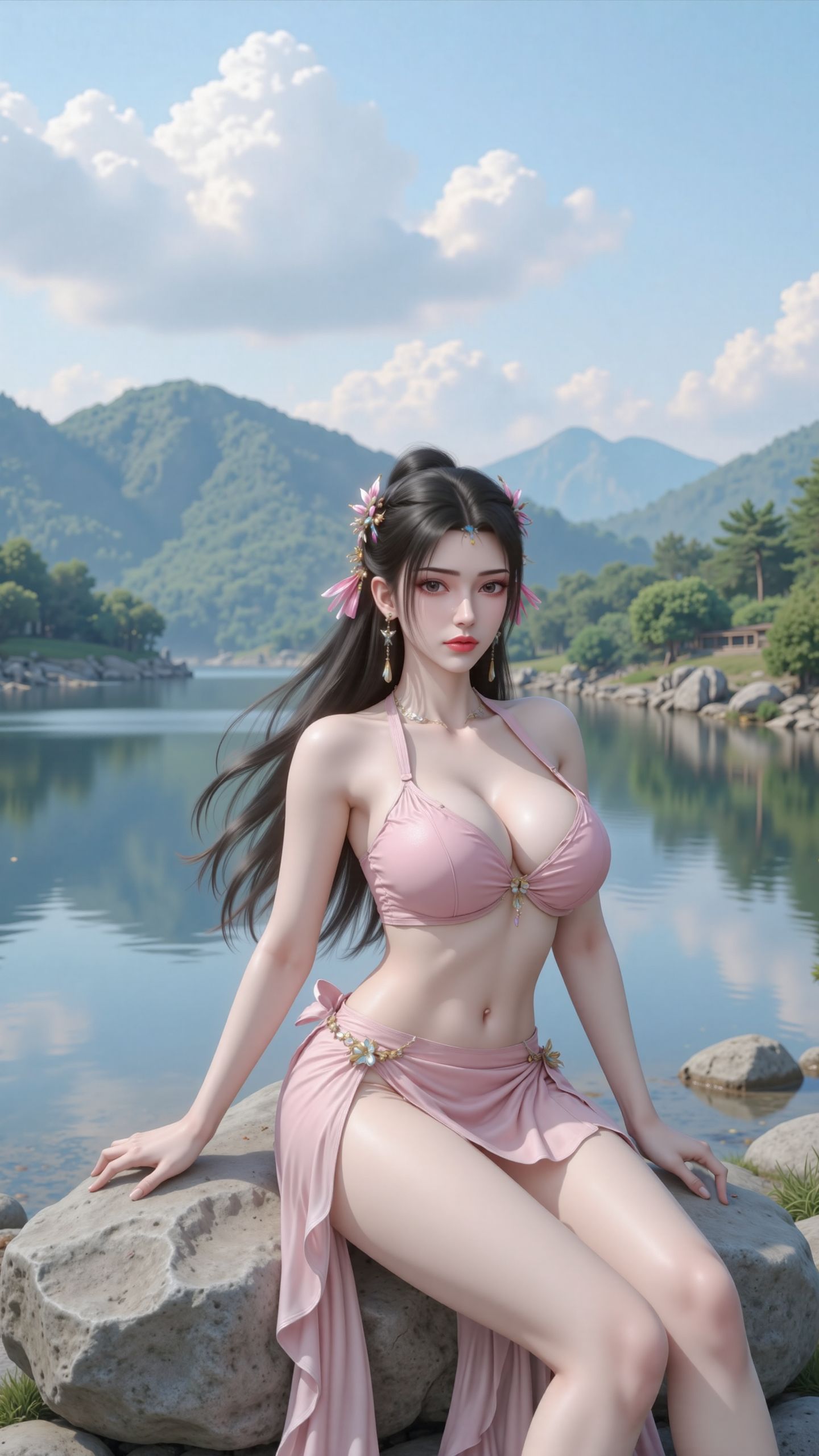 李慕婉《仙逆》动画动漫在线美图 国漫美女 性感大长腿御姐,第2张