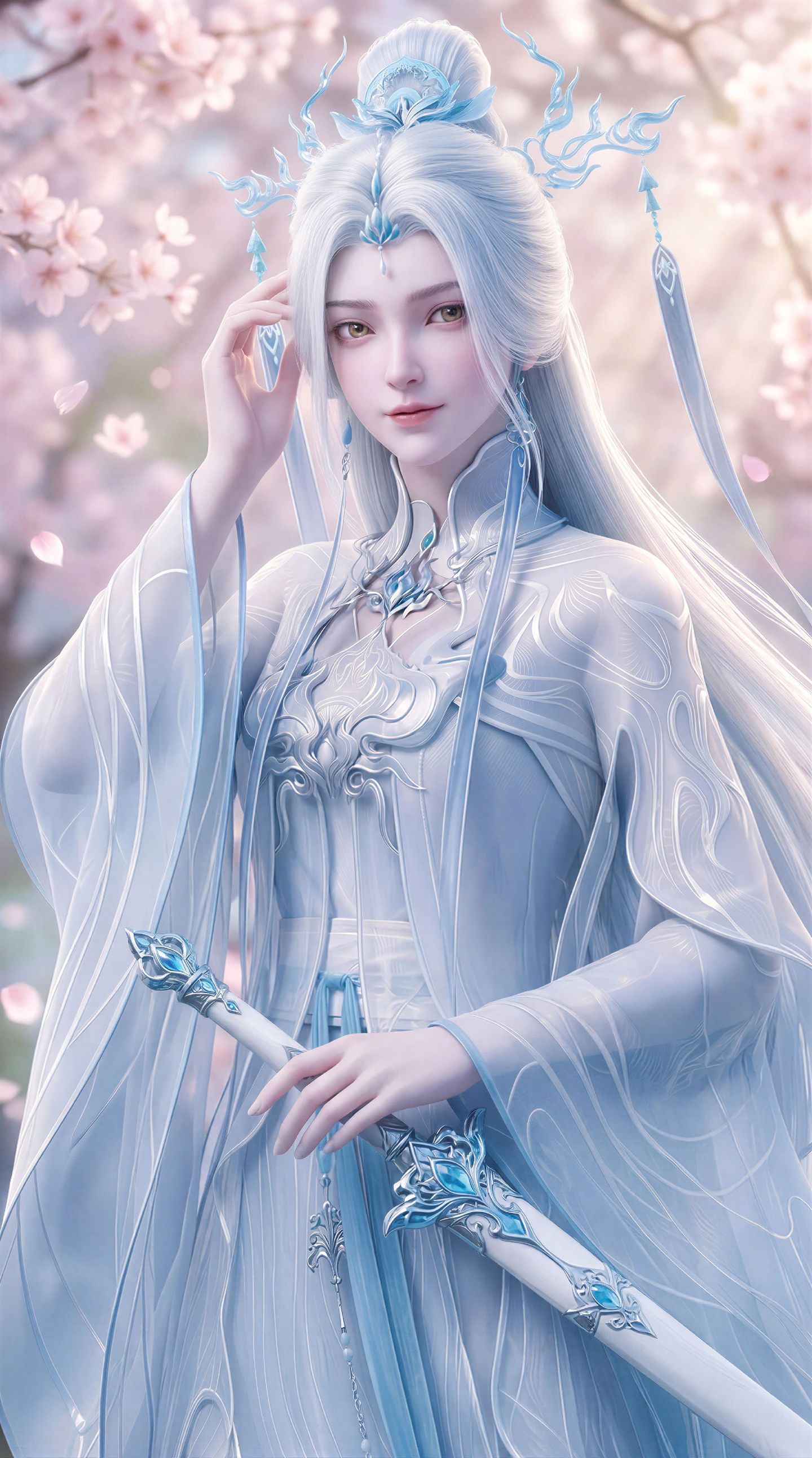 剑来第二季 剑妈 手机锁屏壁纸 动漫动画美女 国漫女神 陈平安,第1张