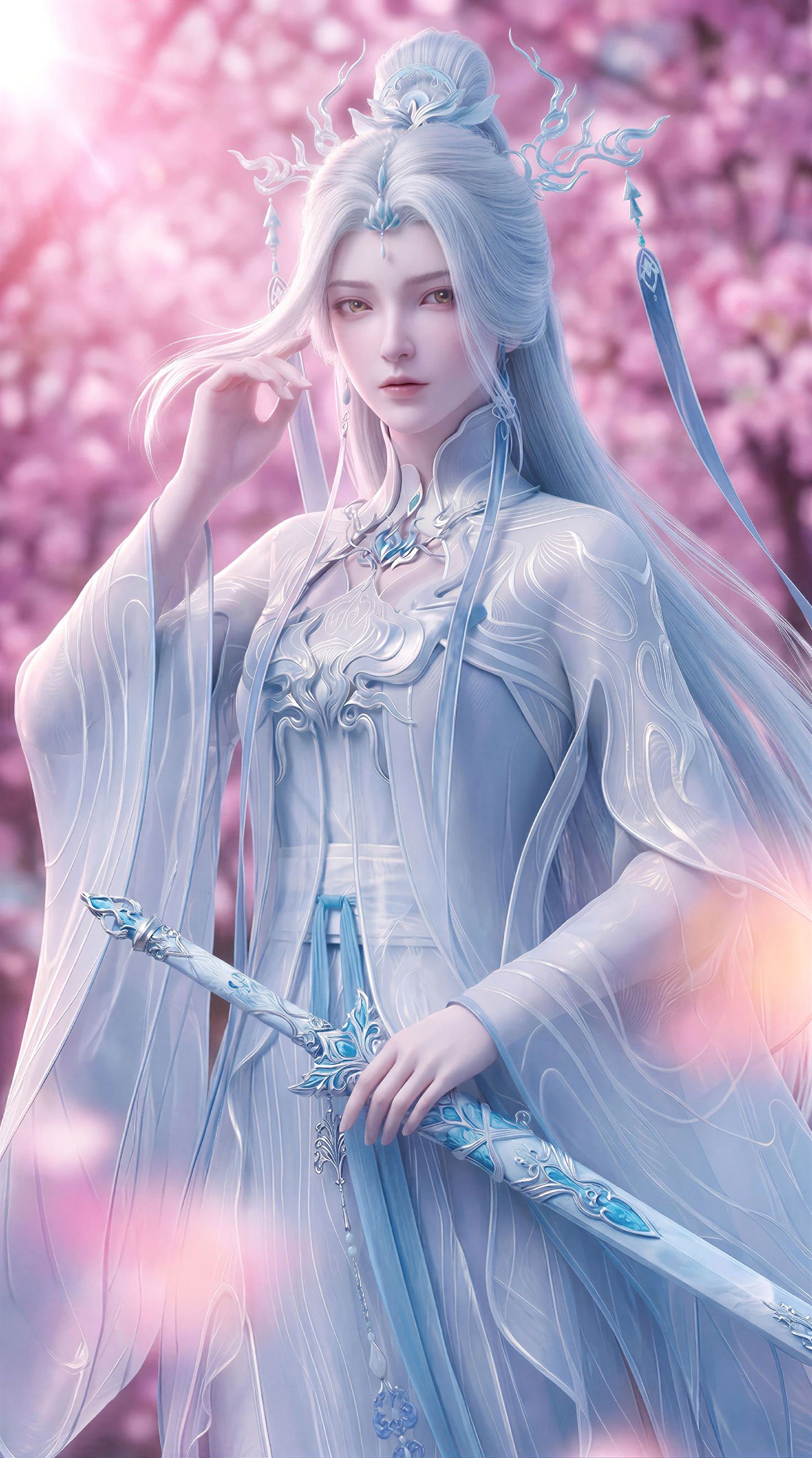 剑来第二季 剑妈 手机锁屏壁纸 动漫动画美女 国漫女神 陈平安,第4张